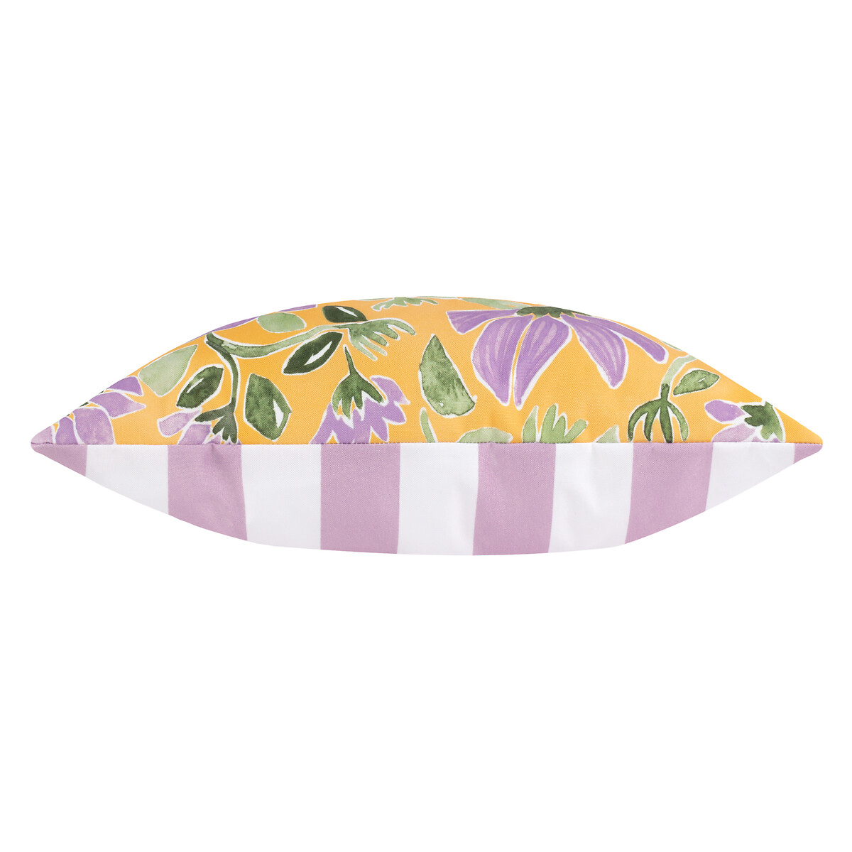 Flowers Outdoor Filled Cushion Yellow/Purple yellow/purple , WYLDER
