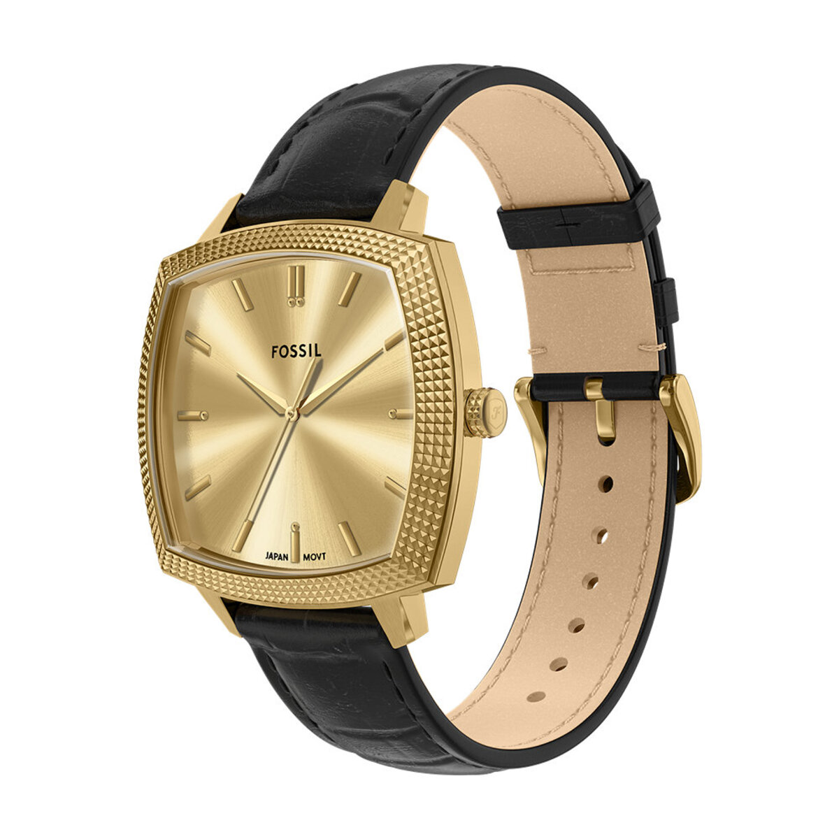 Montre Analogique MACHINE LUXE doré doré noir, FOSSIL