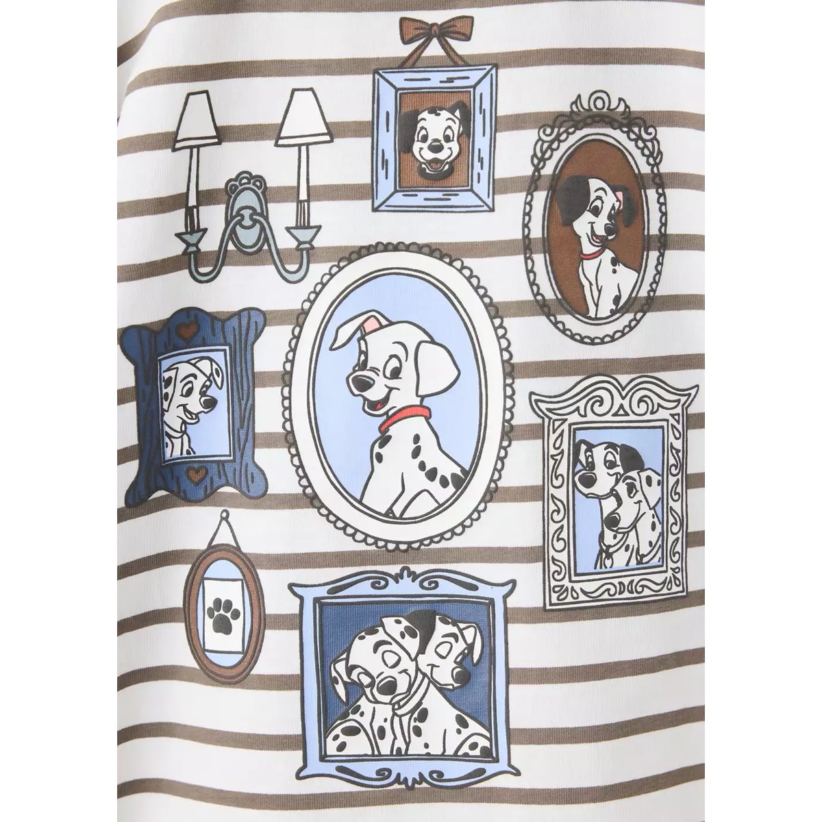 T-shirt Les 101 Dalmatiens marron, MANGO BABY