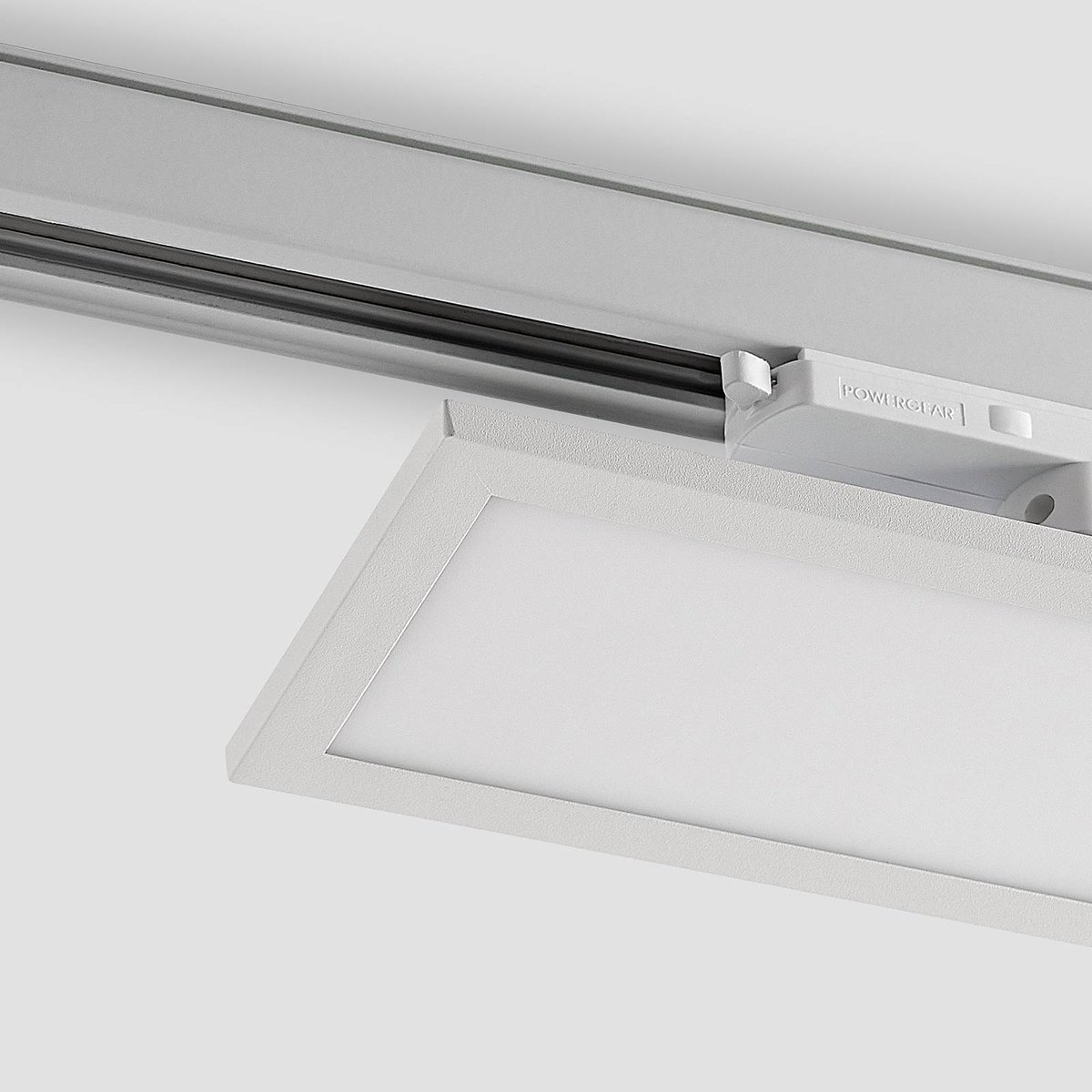 Projecteur pour rail électrique LED, Hairis blanc (ral 9010), ARCCHIO