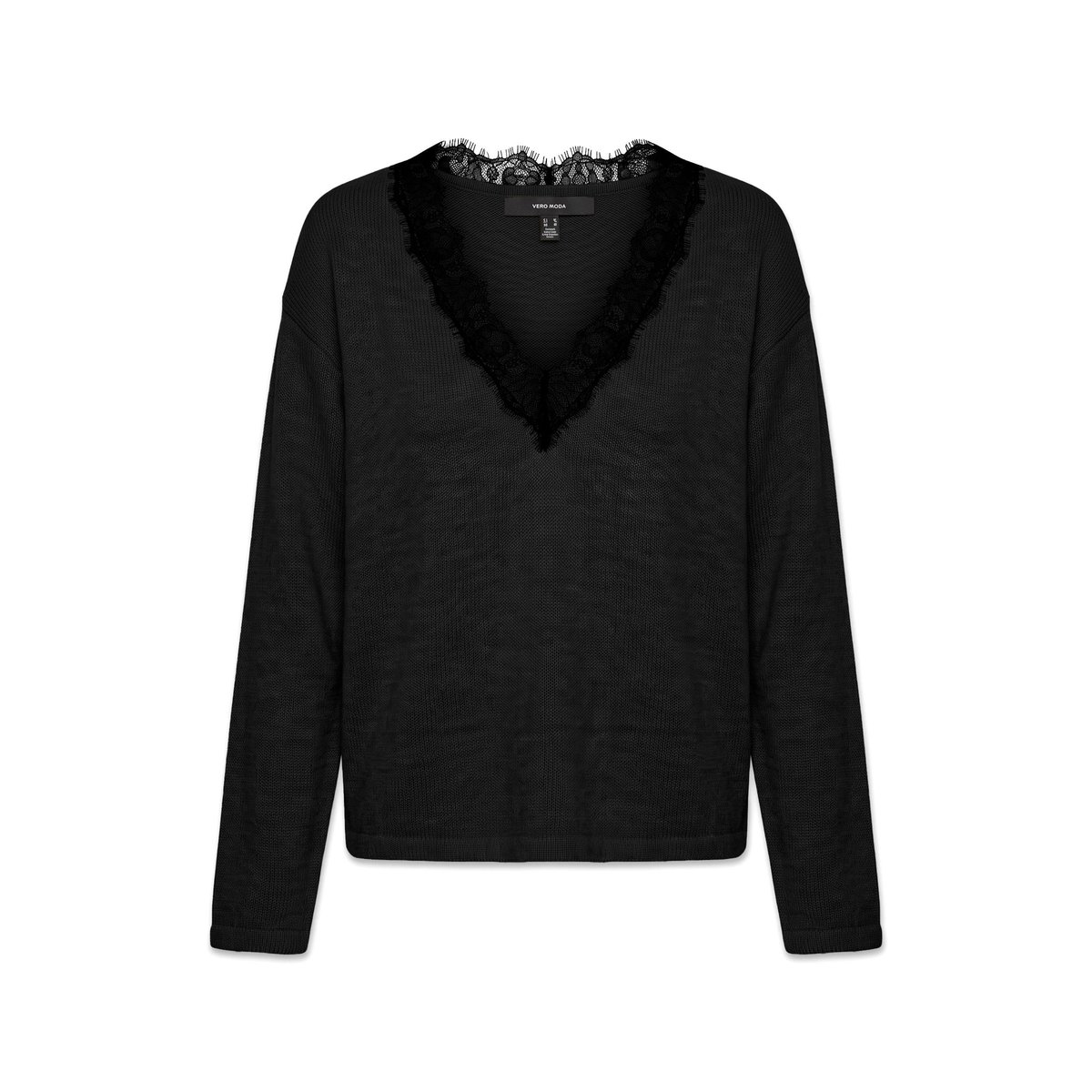 Pull En Maille black 1, VERO MODA