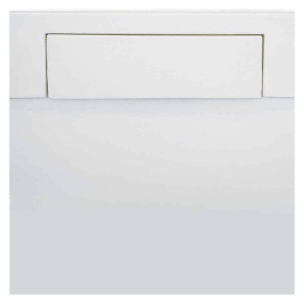 Receveur douche résine lisse blanc extra plat NILA blanc, MOB IN