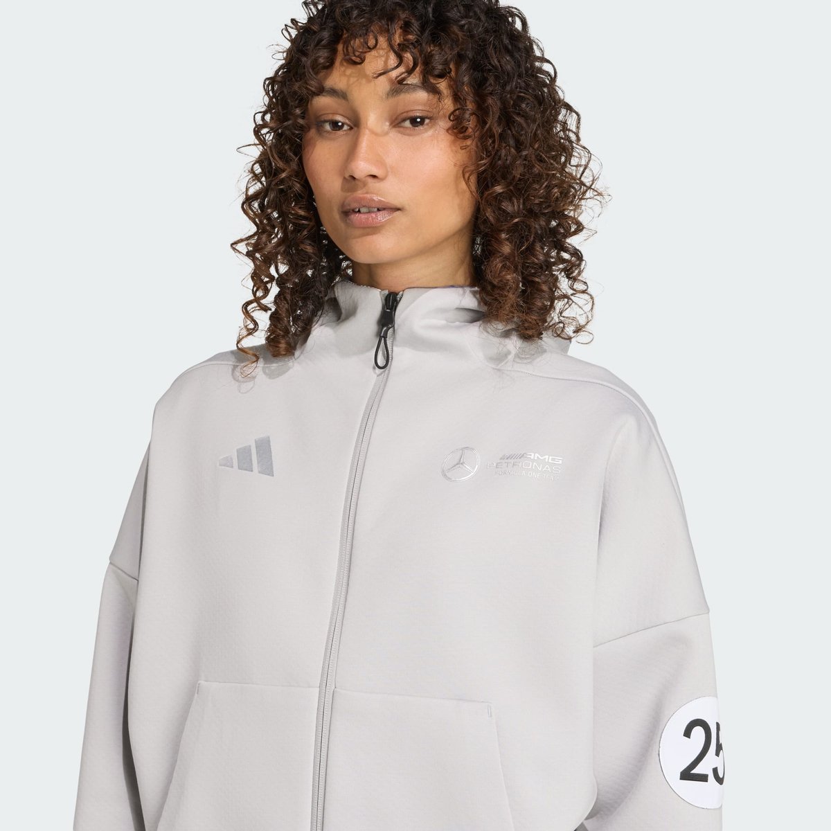 Sweat-Shirt Mercedes - Amg Petronas Formula One Team Silver Arrows Sweat-Shirt Mercedes - Amg Petronas Formula One Team Silver Arrows grey two, adidas Performance