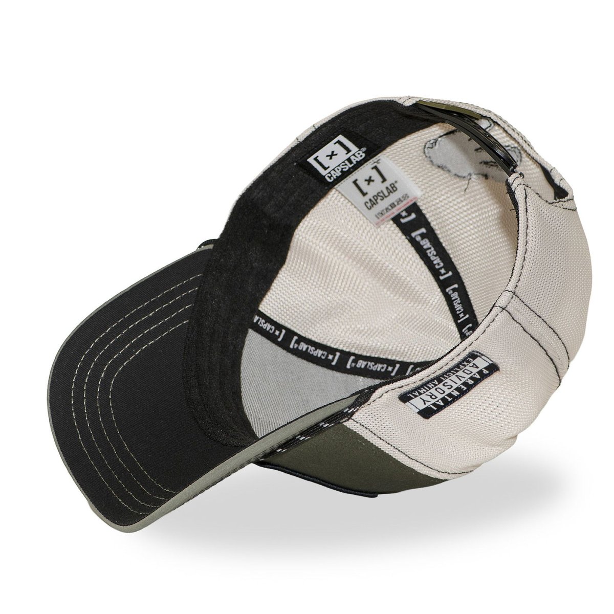 Casquette trucker Hip Hop kaki/noir/beige/marron, CAPSLAB