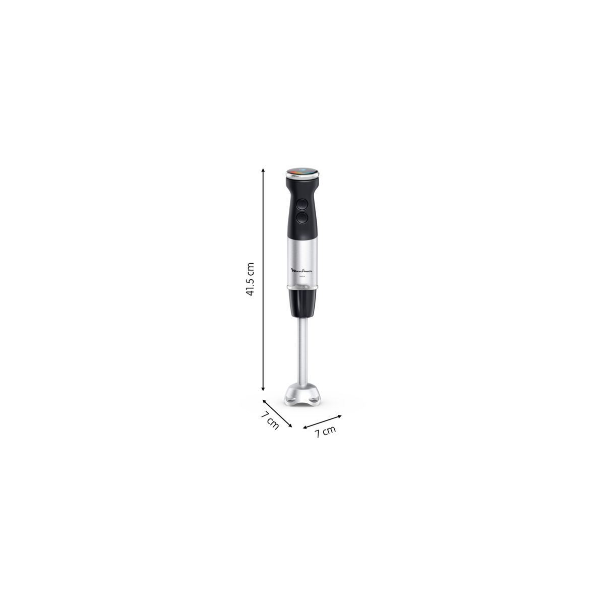 Mixeur DD674810 Quickchef + couleur unique, MOULINEX