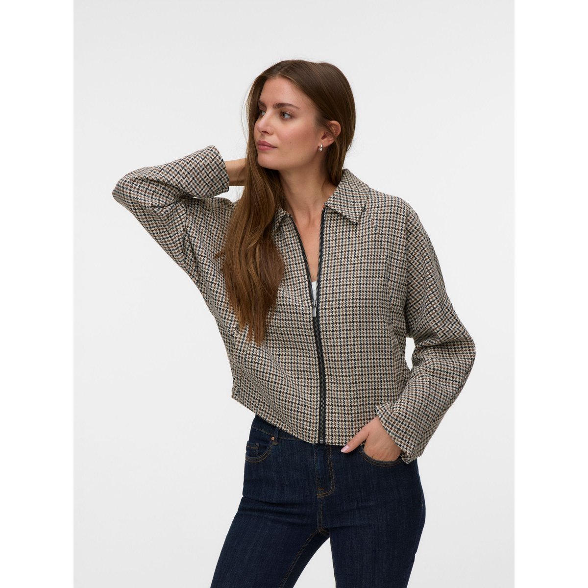Veste oatmeal, VERO MODA