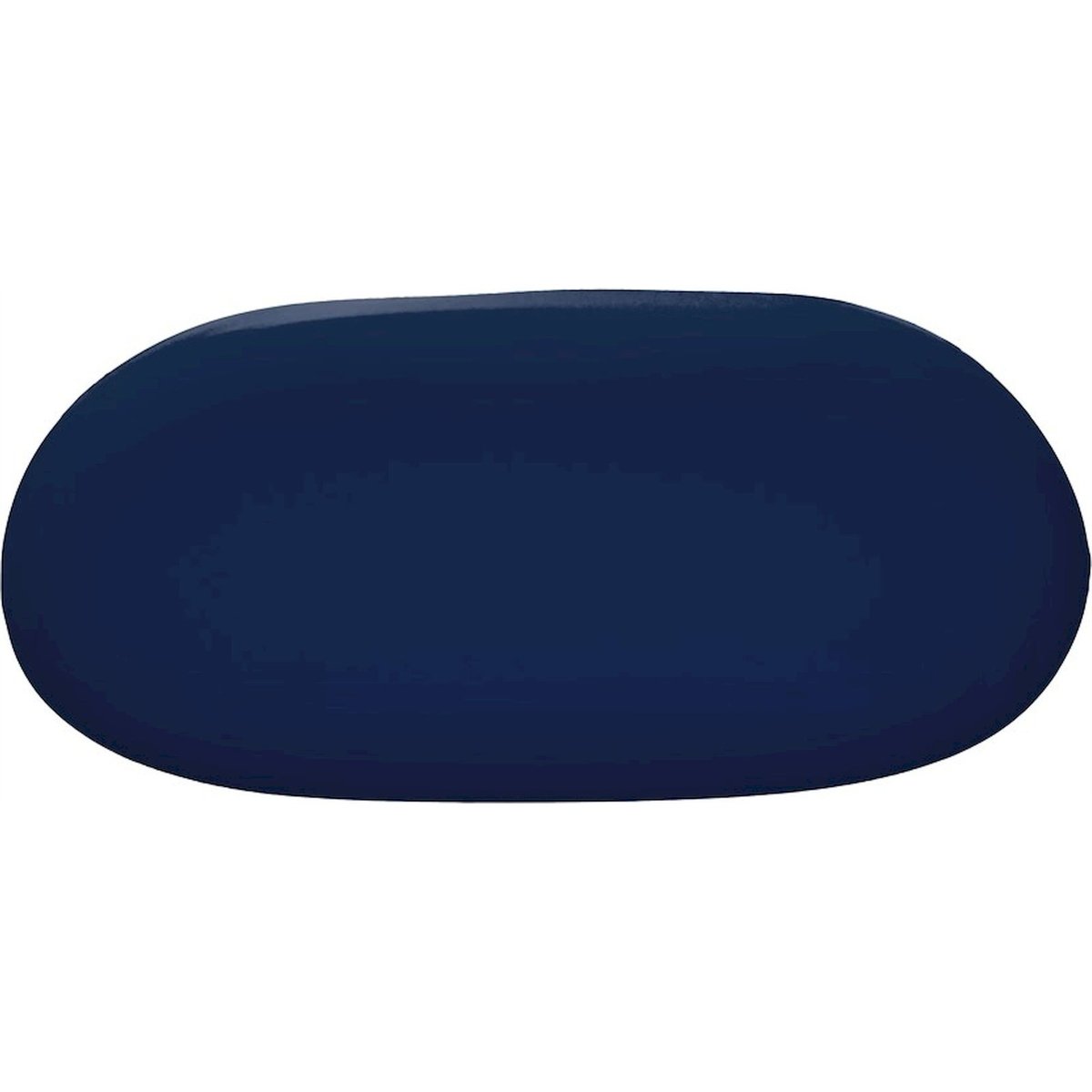 Pouf poire ovale extensible bleu marine profond, ARTE ESPINA