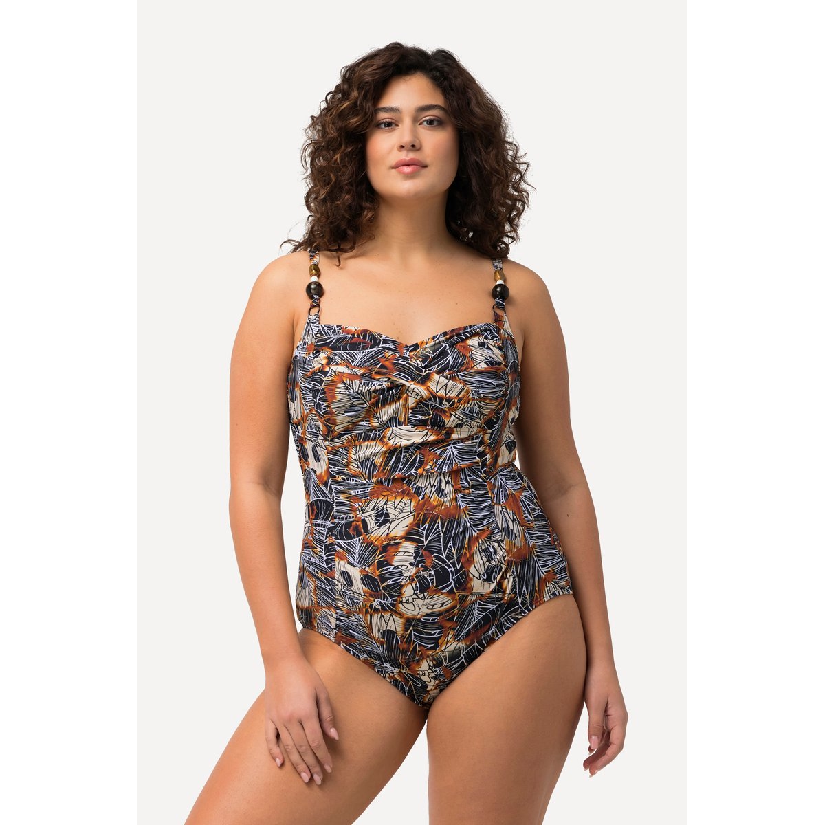 Maillot de bain à bonnets souples. Effet noir, ULLA POPKEN