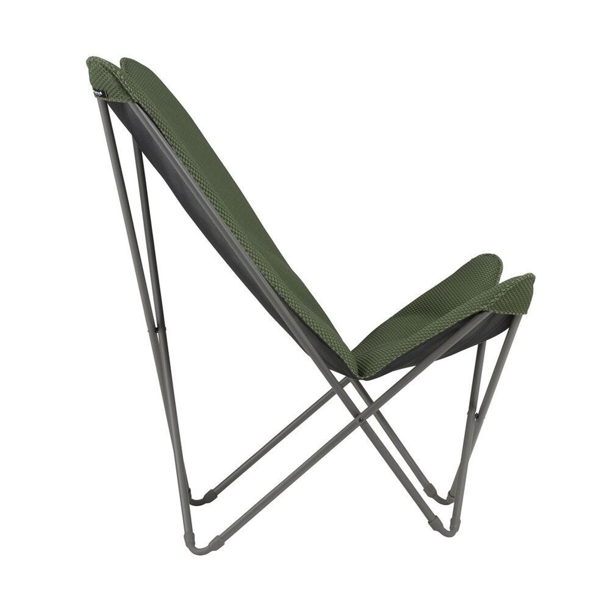 Fauteuil papillon matelassé grande largeur - POP UP XL vert olive, LAFUMA MOBILIER