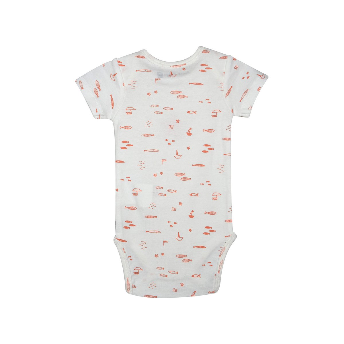 Lot de 2 bodies laiba ouverture devant naissance orange, SUCRE D'ORGE