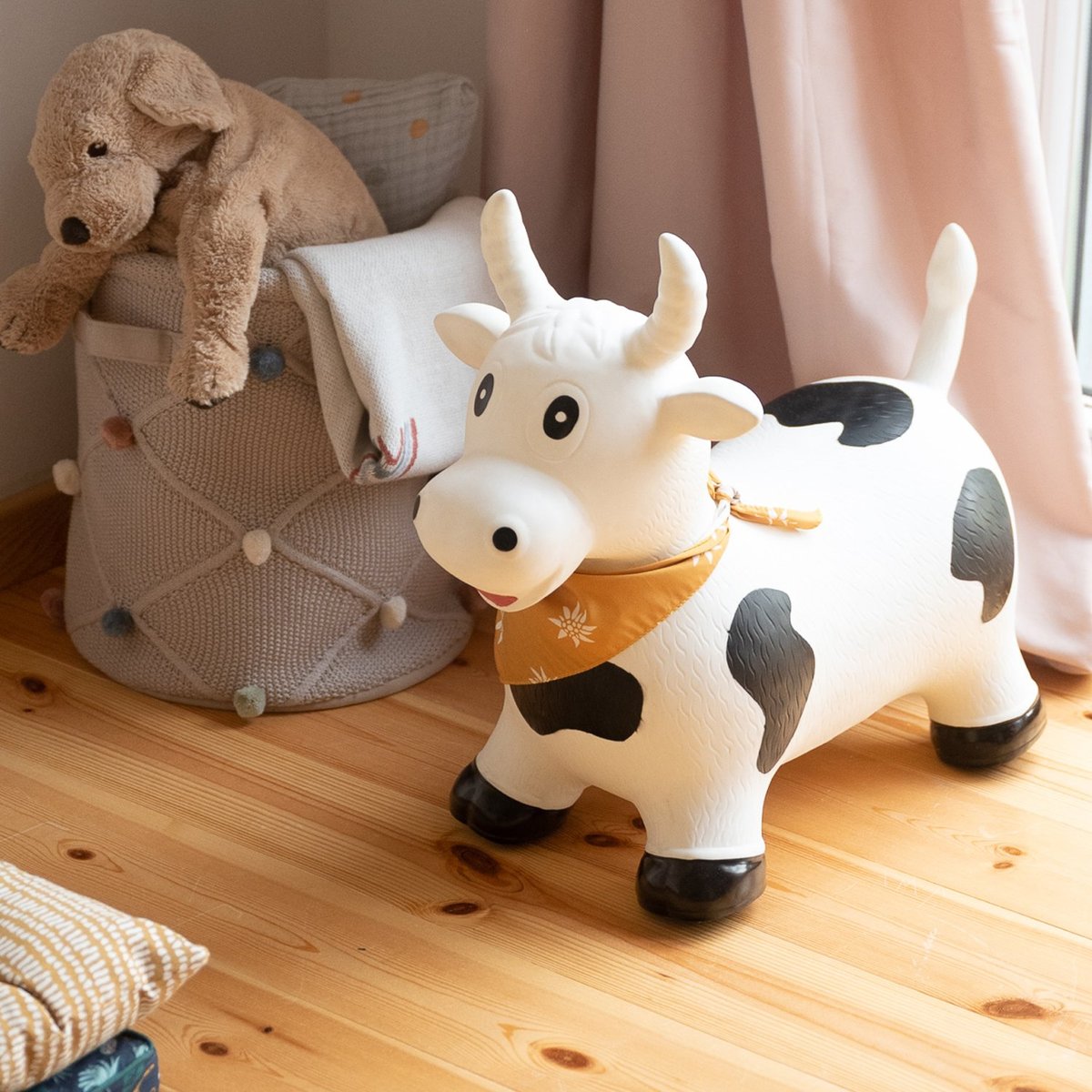 porteur gonflable,  Vache noir, KINDSGUT