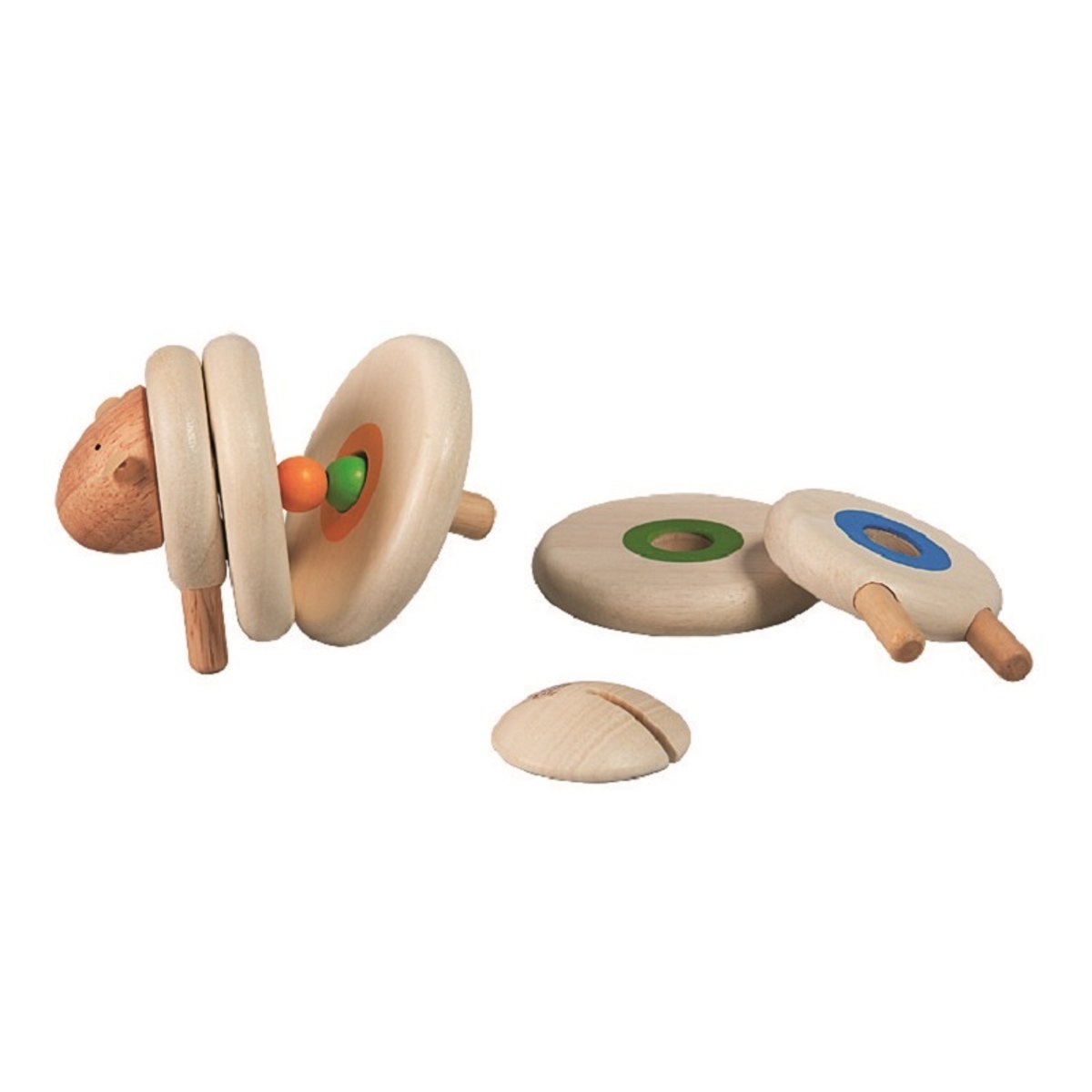 Mouton à lacer écru, PLAN TOYS