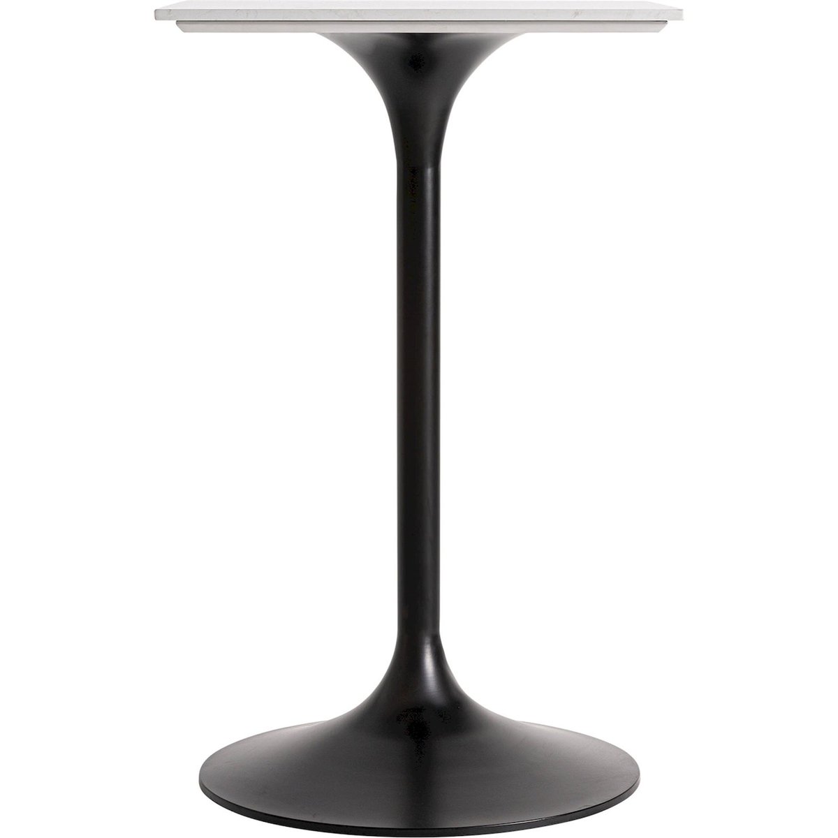 Table de bar art déco en porcelaine et bois blanc porcelaine et bois naturel, RECOLLECTION