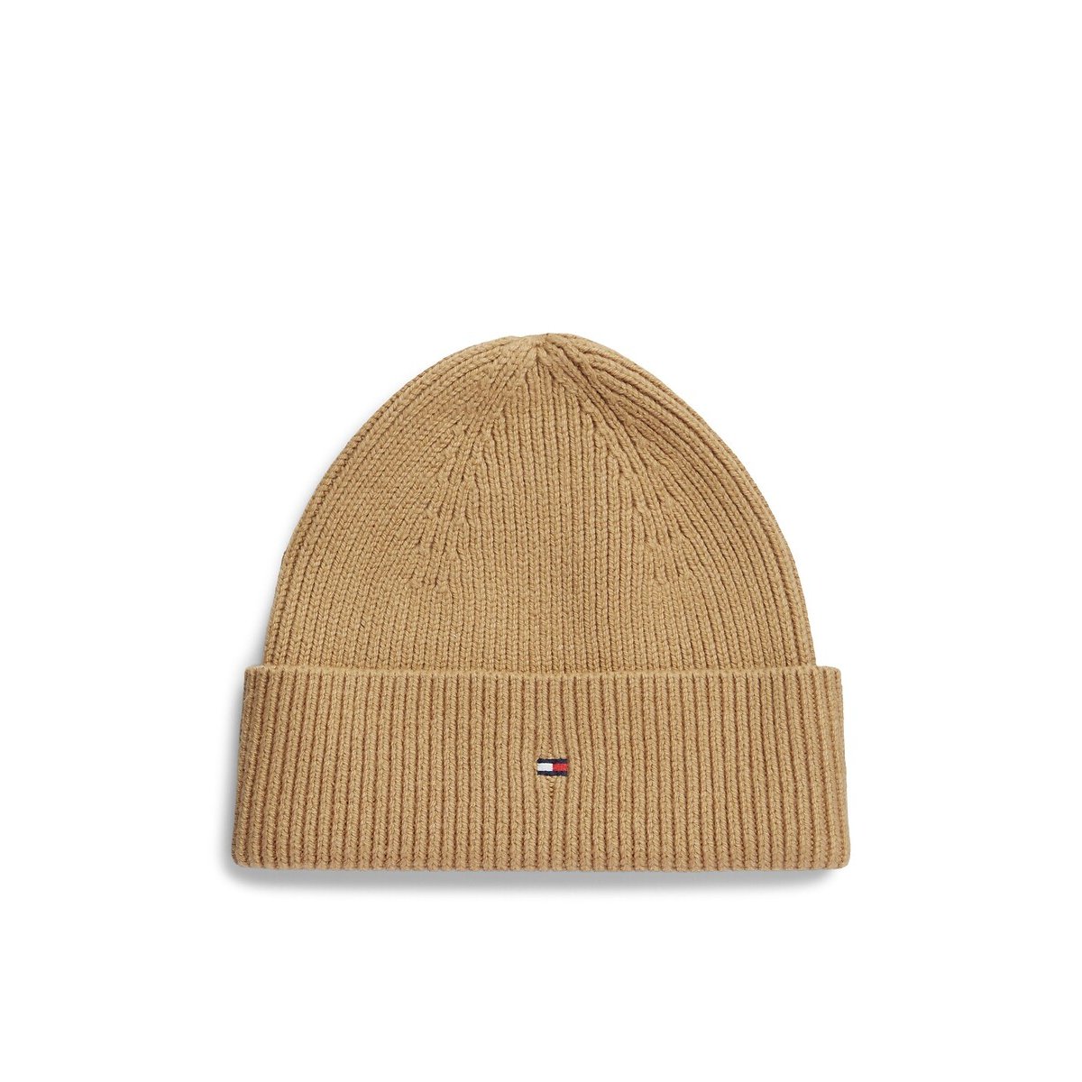 Berretto, TH FLAG beige, TOMMY HILFIGER