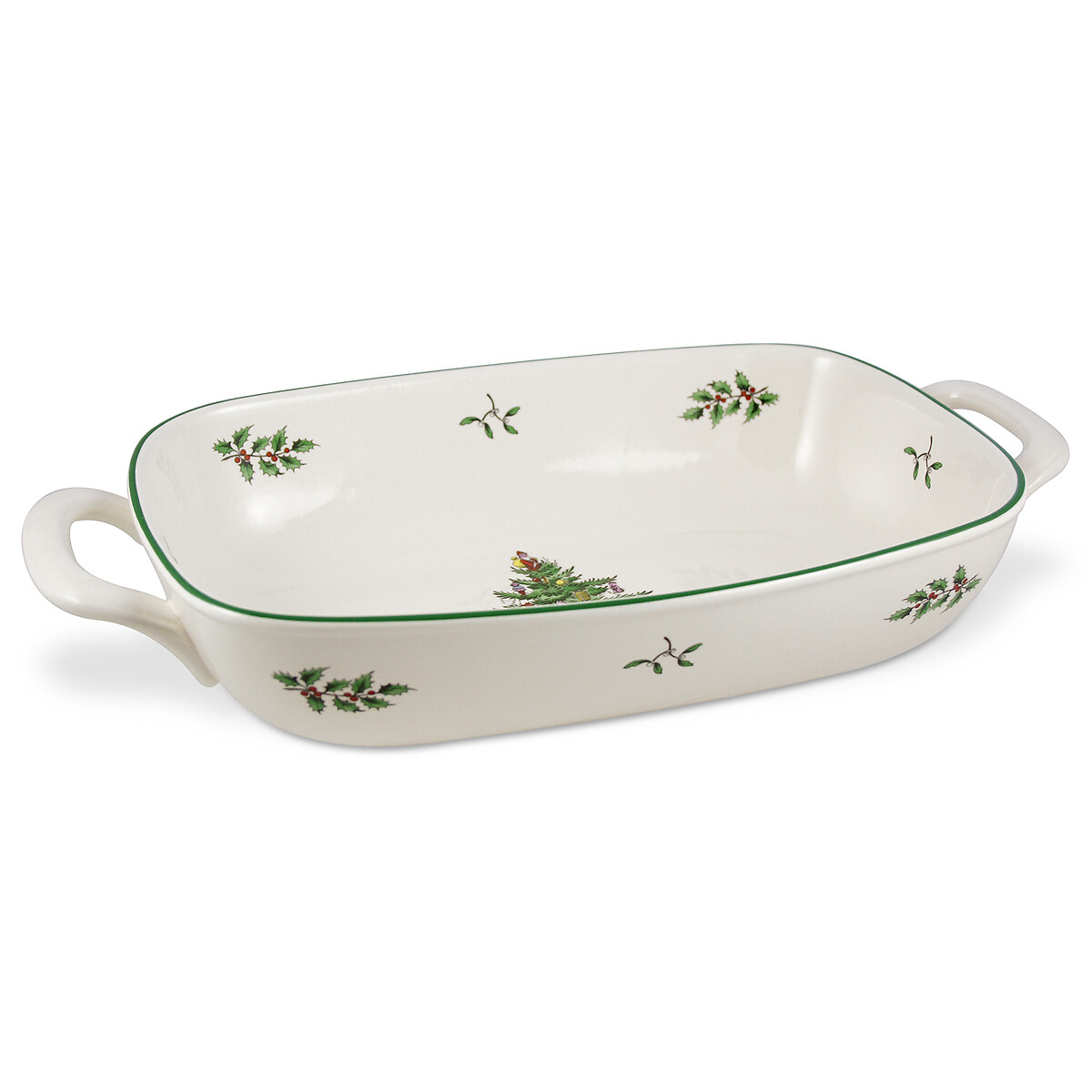 Christmas Tree Bread Basket multi-coloured, SPODE