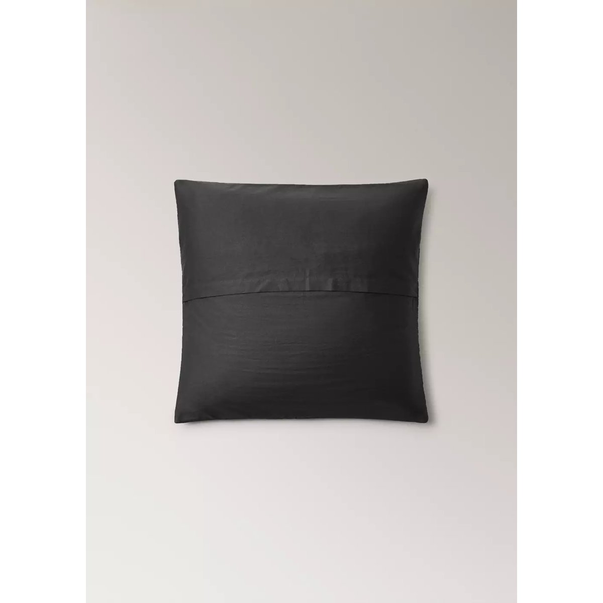 Housse coussin satin gris, MANGO HOME