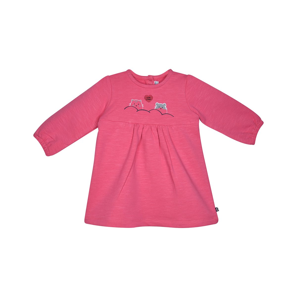 Robe legging mathilda maille bebe rose, SUCRE D'ORGE