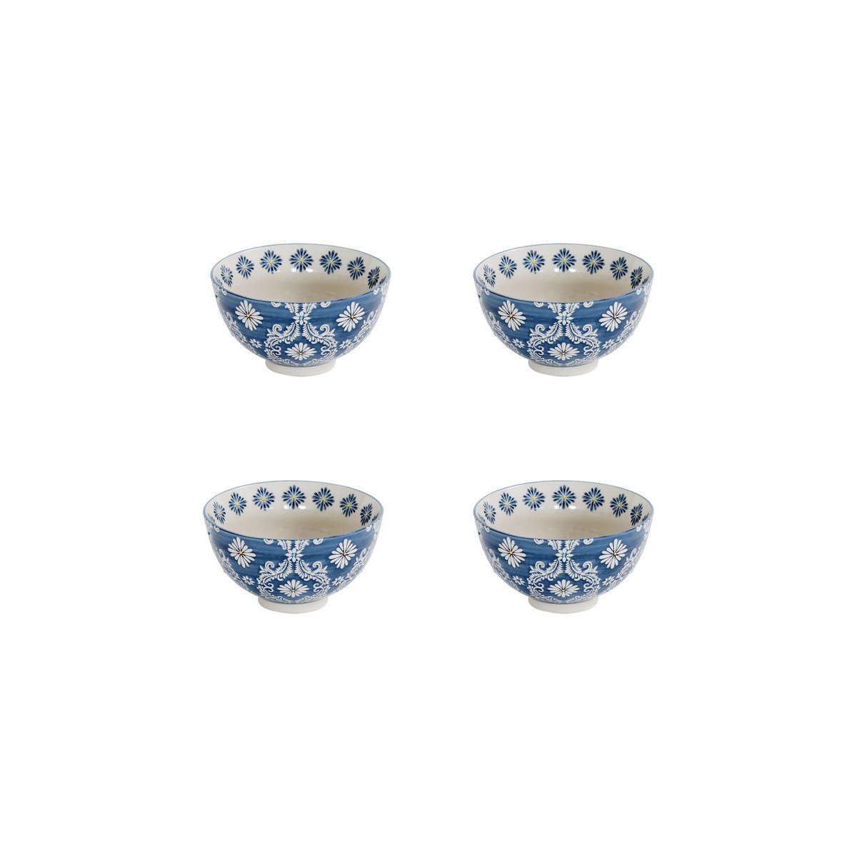 Coffret de 4 coupelles ø11cm - almada bleu, TABLE PASSION