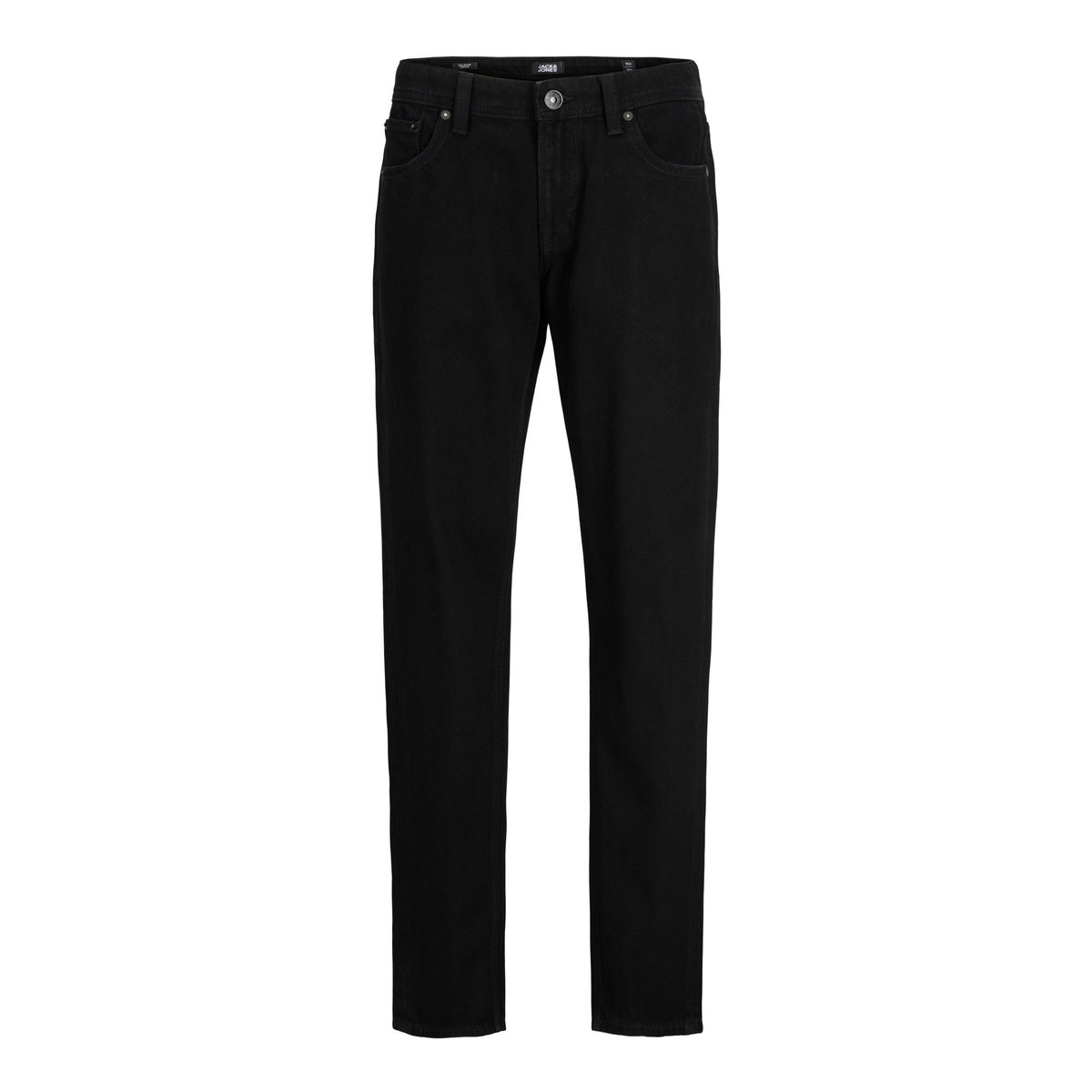 Jean Coupe Décontractée black denim 1, JACK & JONES JUNIOR