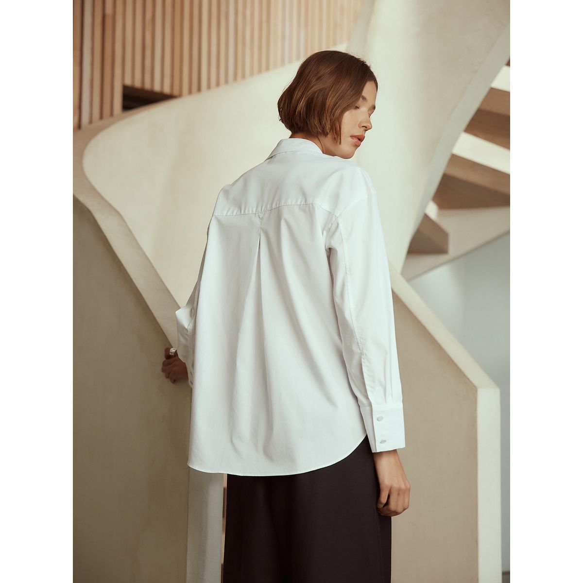 Chemise manches longues n. premium blanc, NEXT
