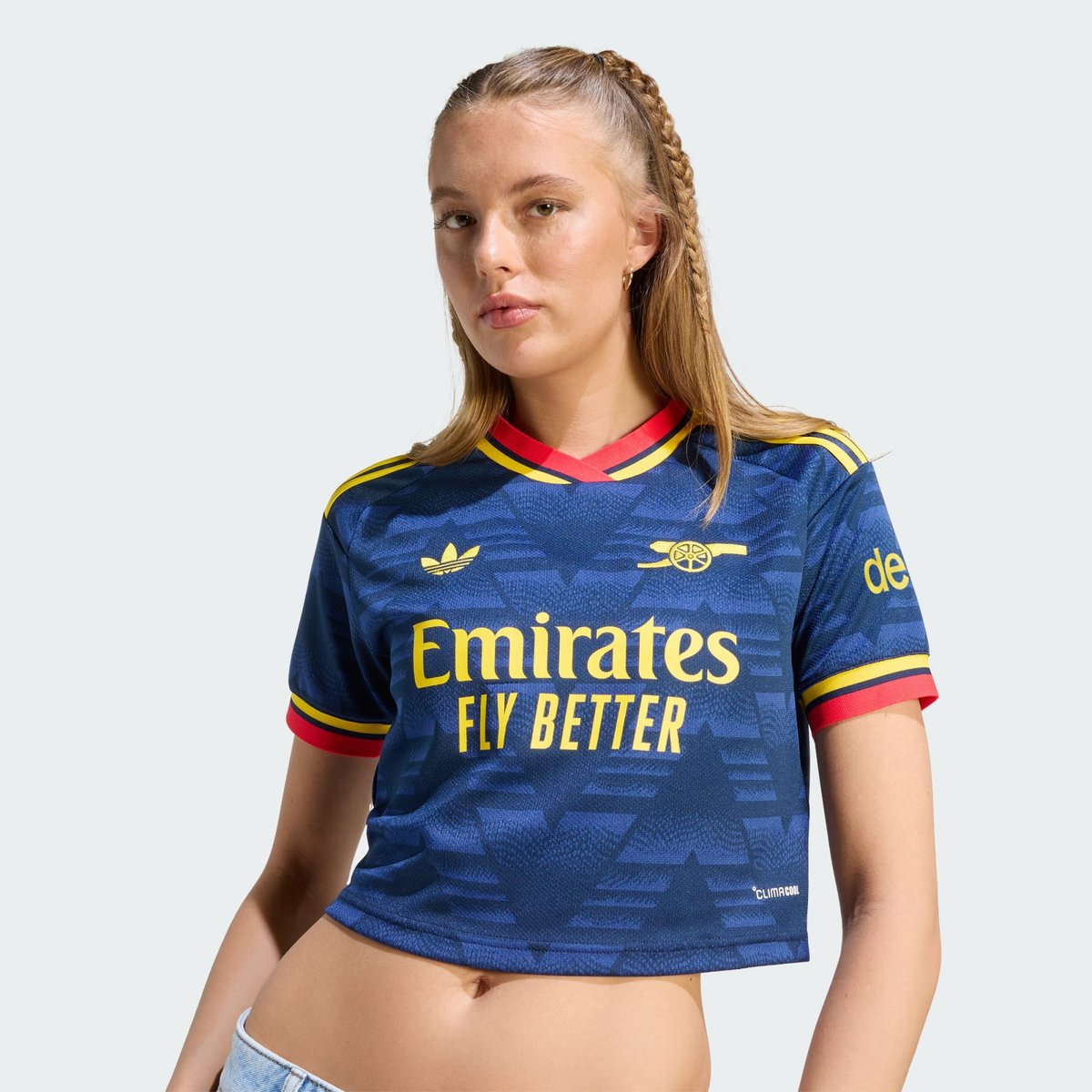Maillot Cropped Extérieur Arsenal Fc 26/27 Maillot Cropped Extérieur Arsenal Fc 26/27 collegiate navy, adidas Performance
