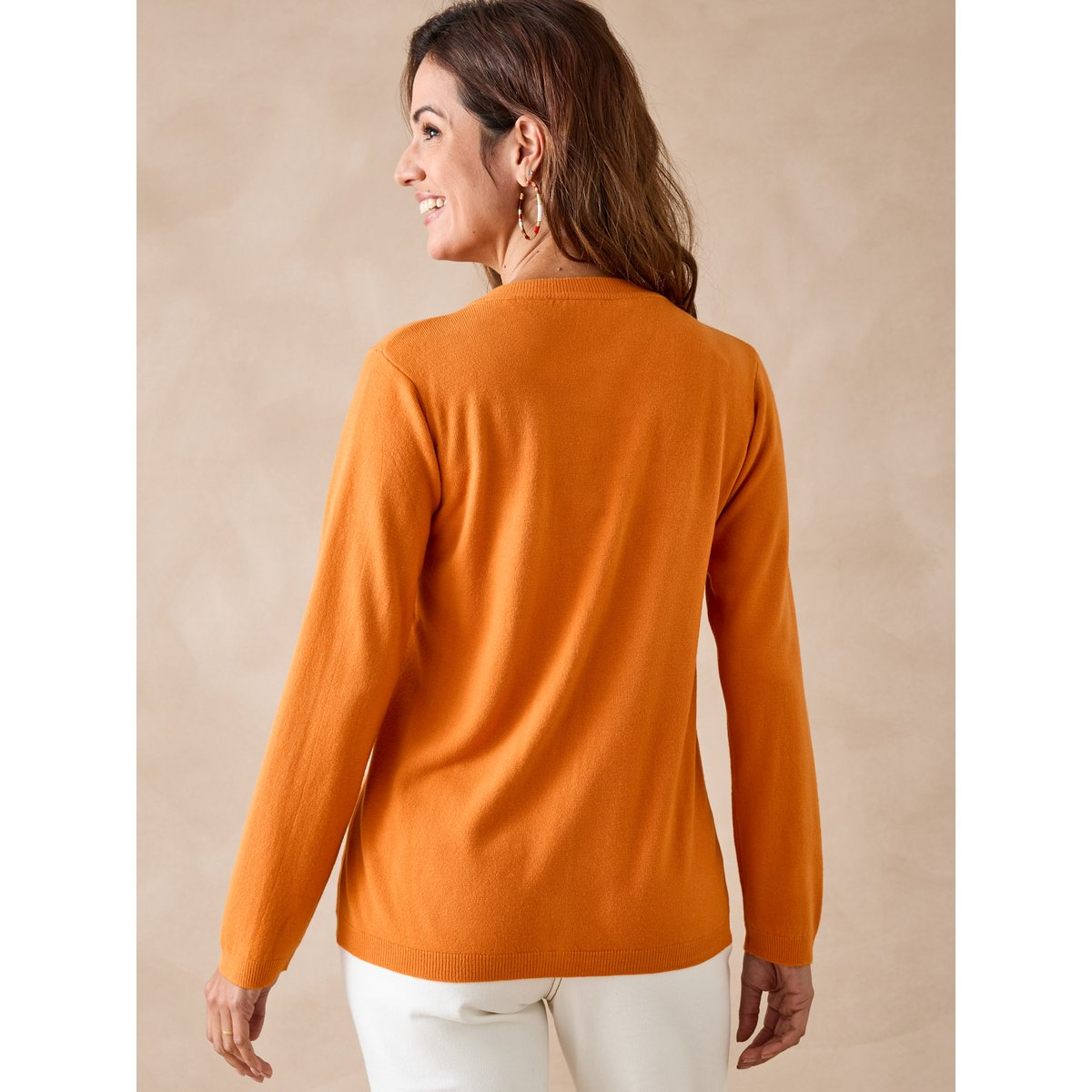 Cardigan torsadé noisette, DAXON