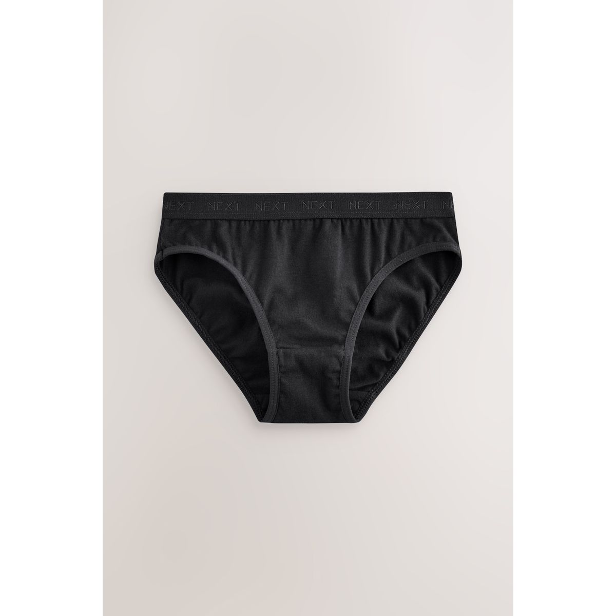 Culotte coupe bikini, lot de 7 noir/blanc/gris, NEXT