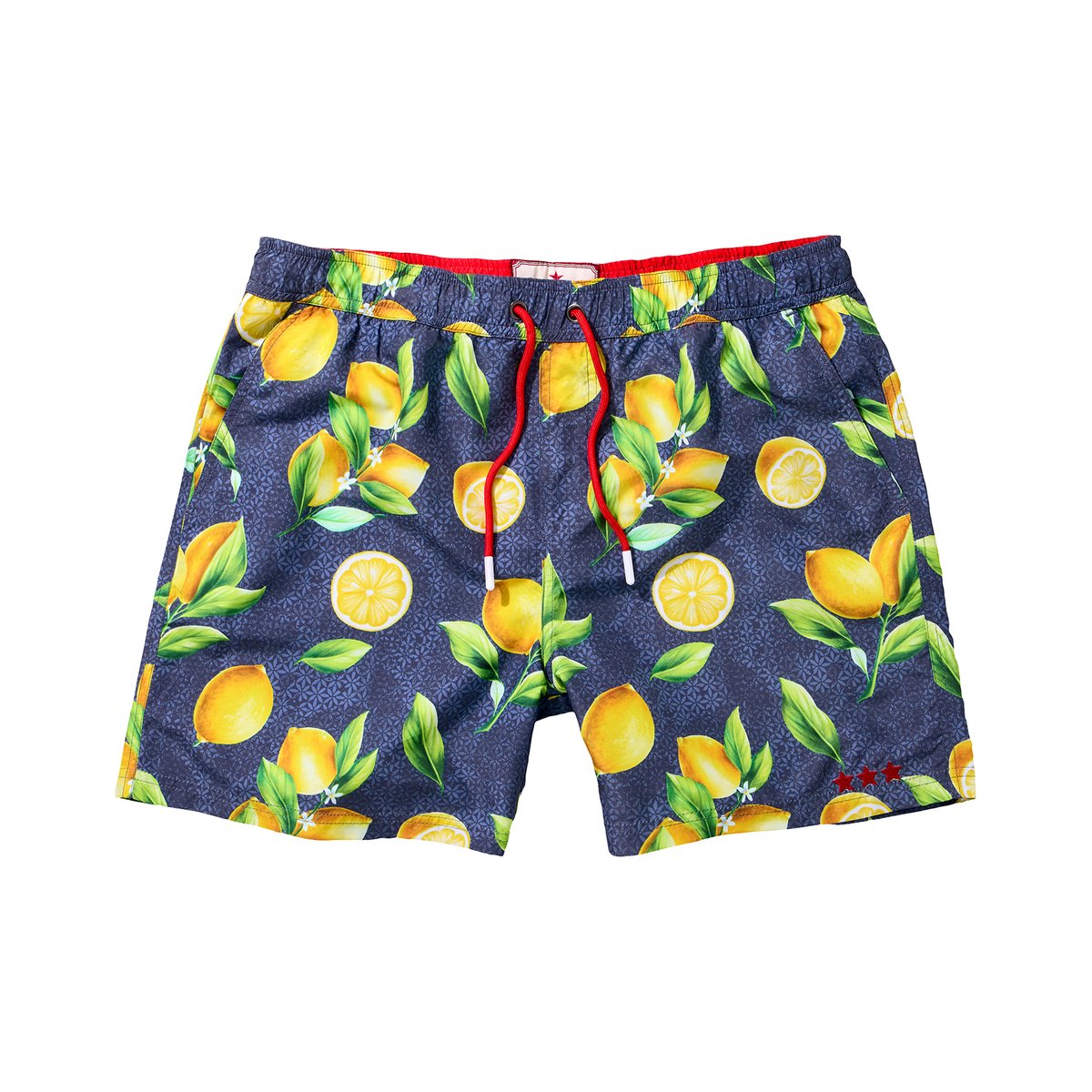Short de Bain Imprimé Citron jaune, JOE BROWNS