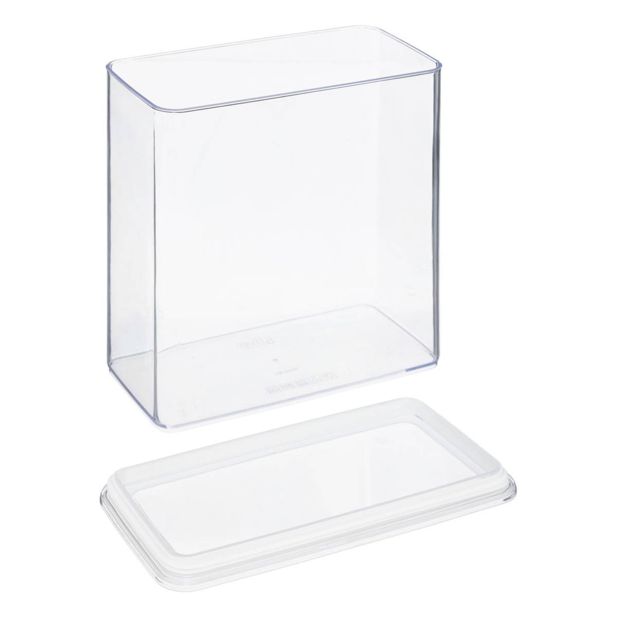 Boîte de conservation rectangulaire ESKE transparent, 5FIVE SIMPLY SMART