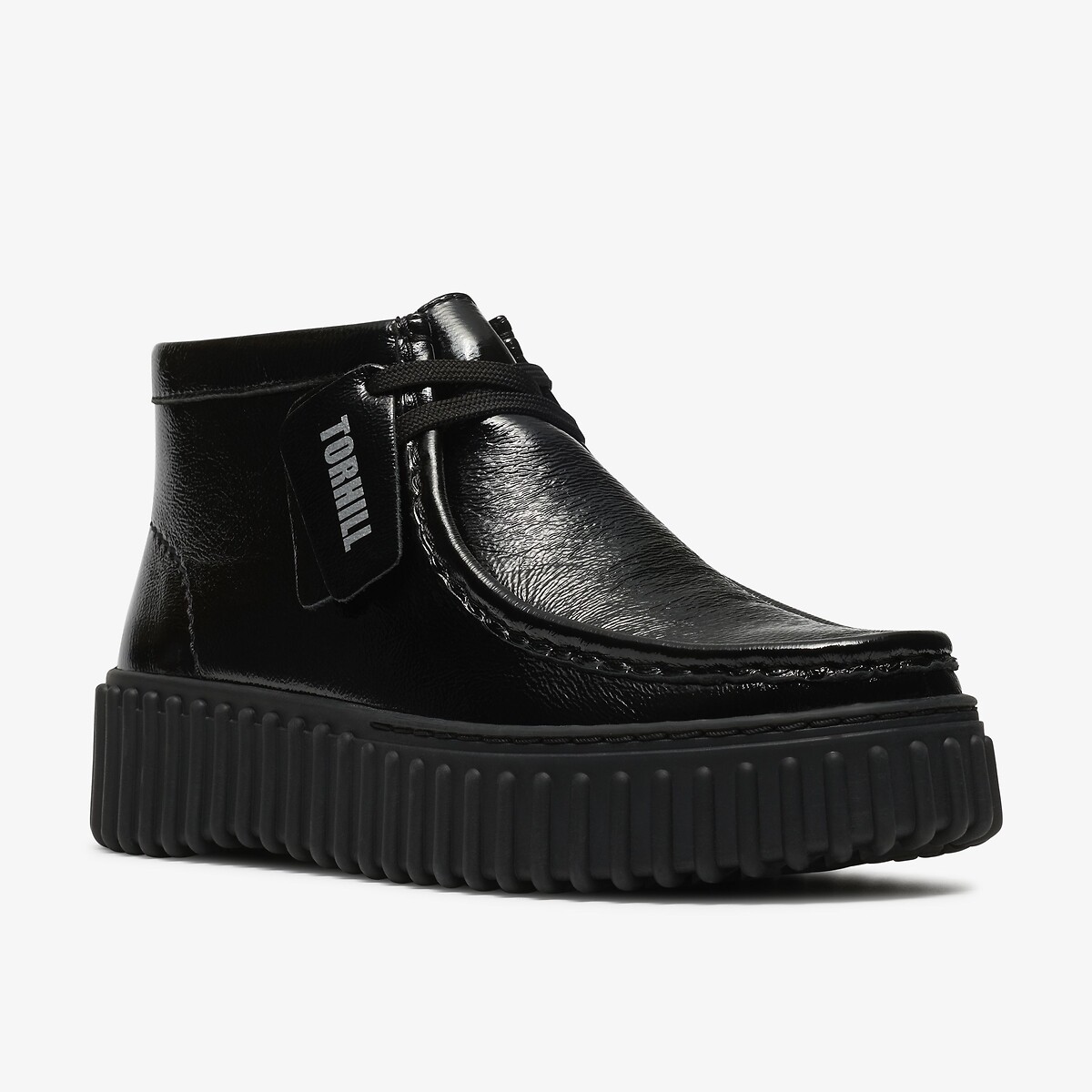 Torhill Moss patent leather shoes black, CLARKS