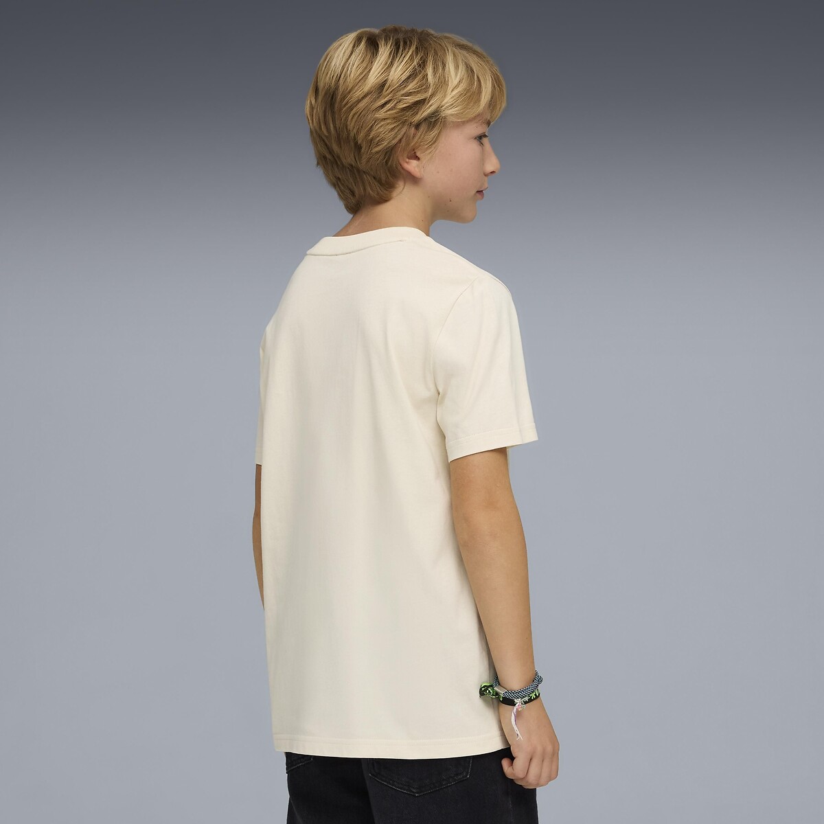 T-shirt met korte mouwen beige , PUMA