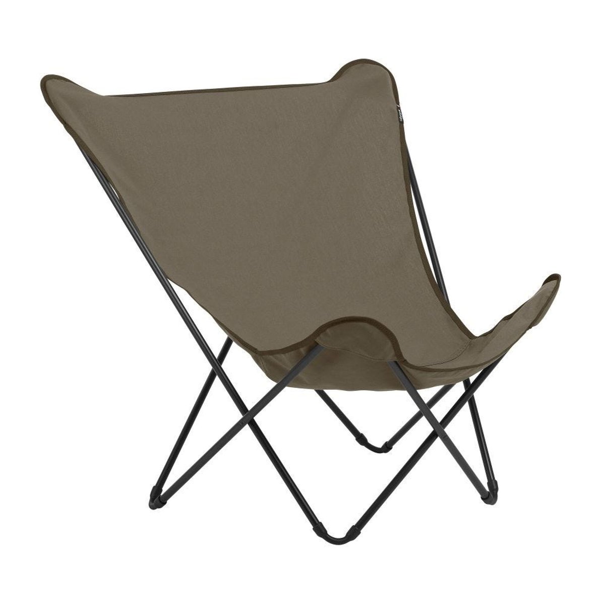 Fauteuil papillon grande largeur - POP UP XL marron gres, LAFUMA MOBILIER