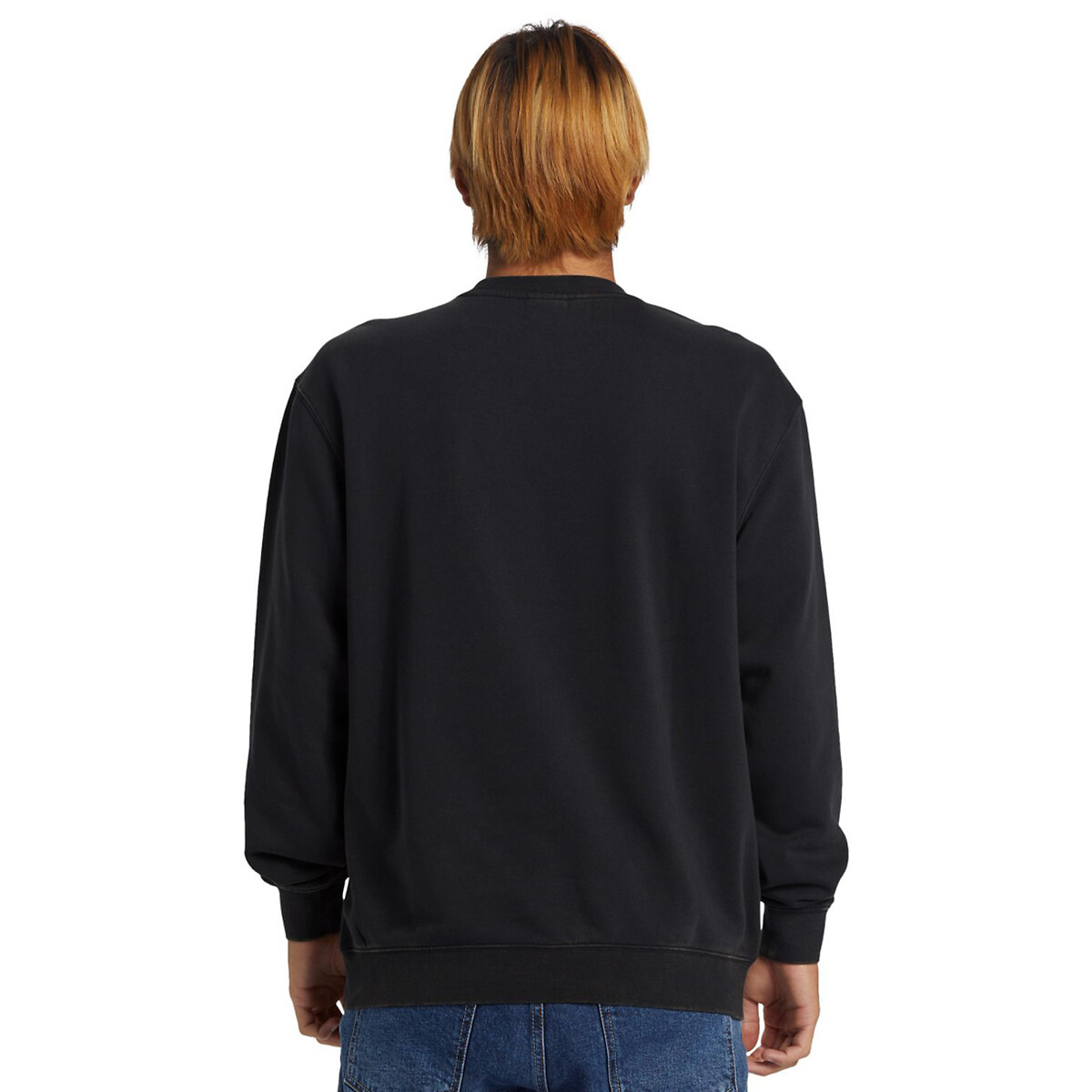 Sweat col rond noir, QUIKSILVER