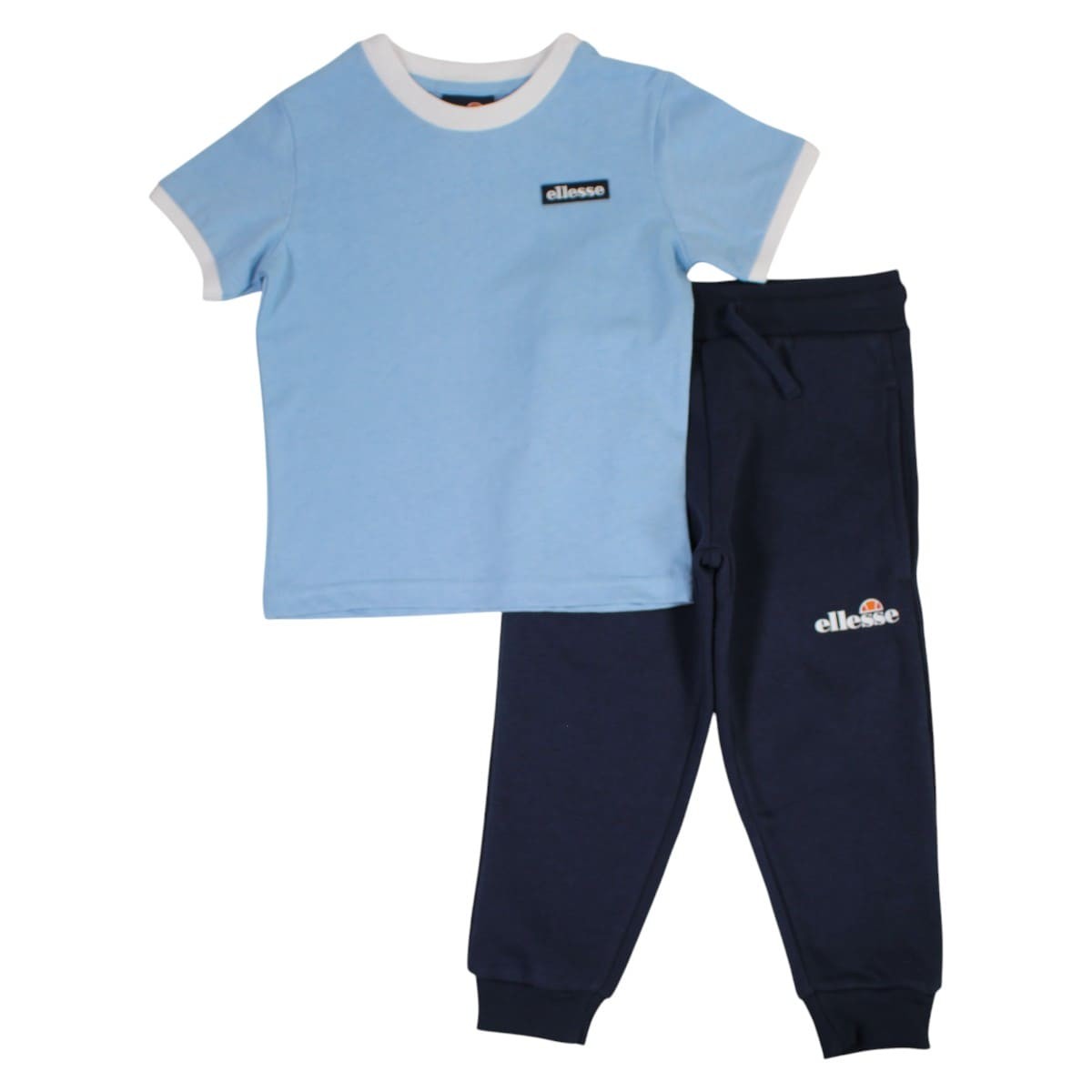 Lot de 2 t-shirts manches courtes et pantalon de jogging PLAYGROUND bleu marine, ELLESSE