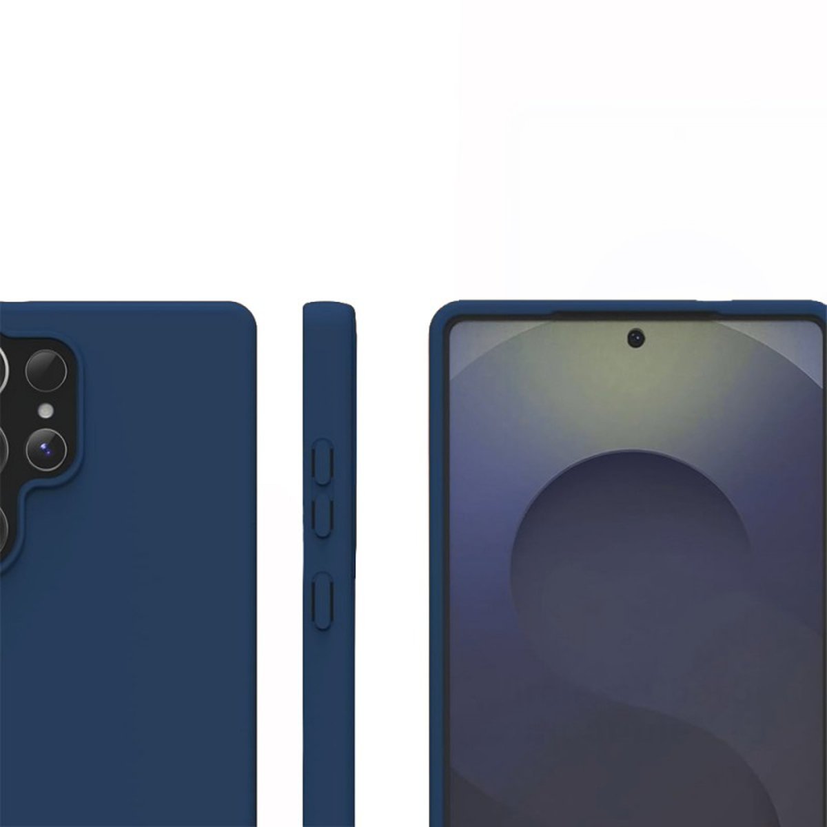 Coque Galaxy S25 Ultra antichoc + 2 vitres bleu, EVETANE