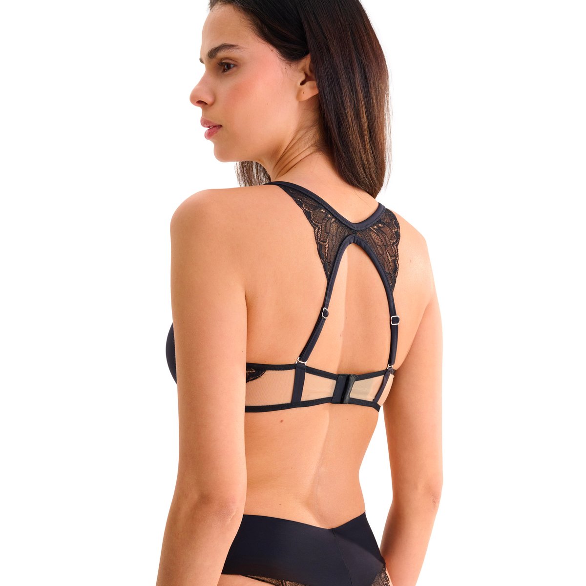 Soutien-gorge push-up multipositions CHARISMA noir, LISCA