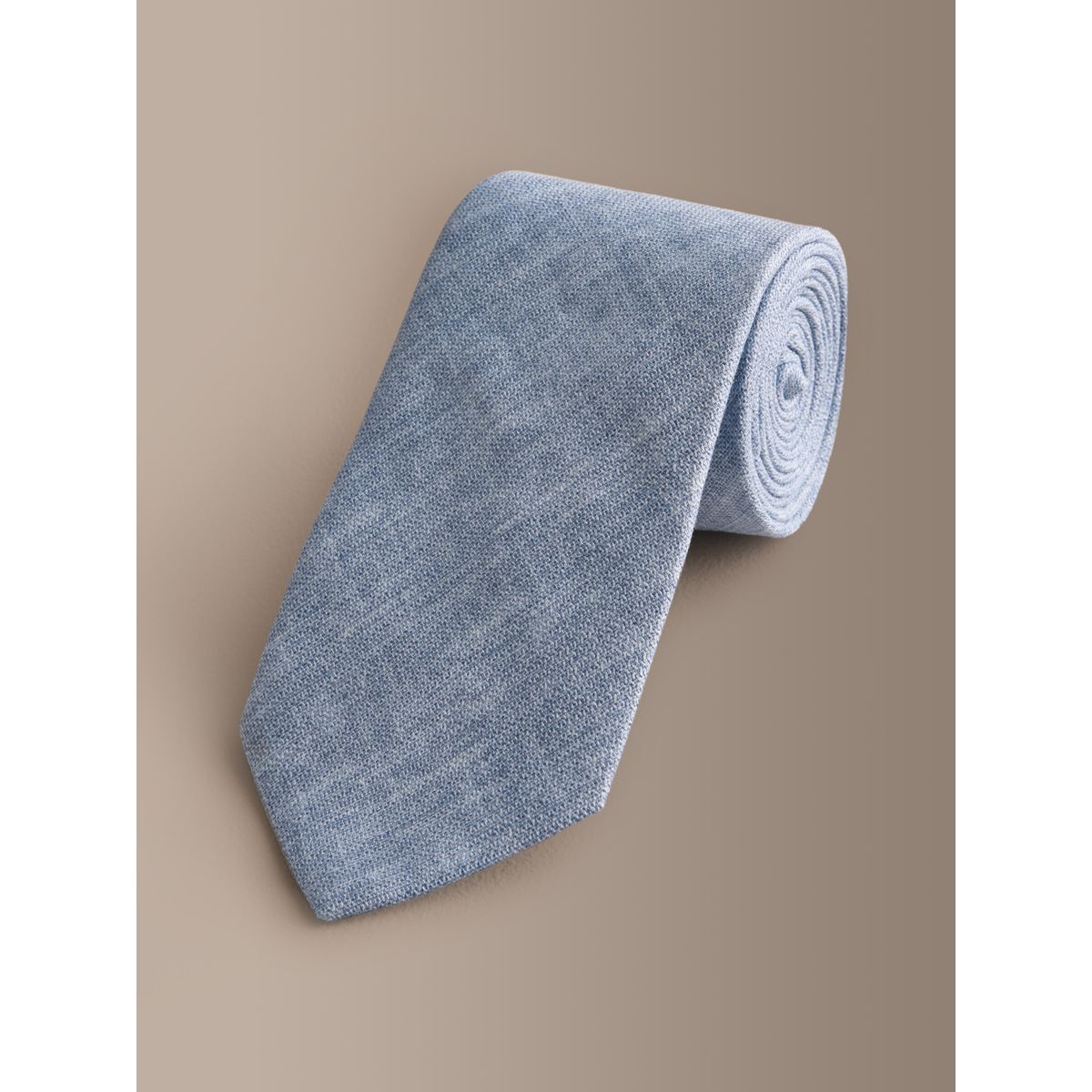 Cravate en soie italienne signature bleu, NEXT