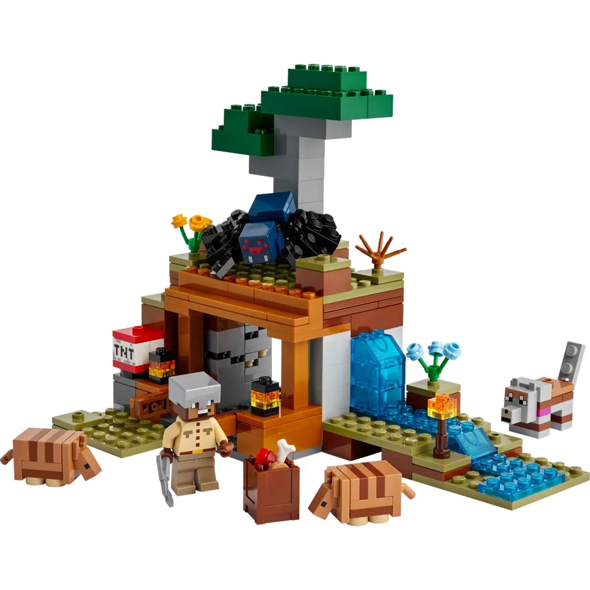 L'expédition dans la mine du tatou multicolore, LEGO