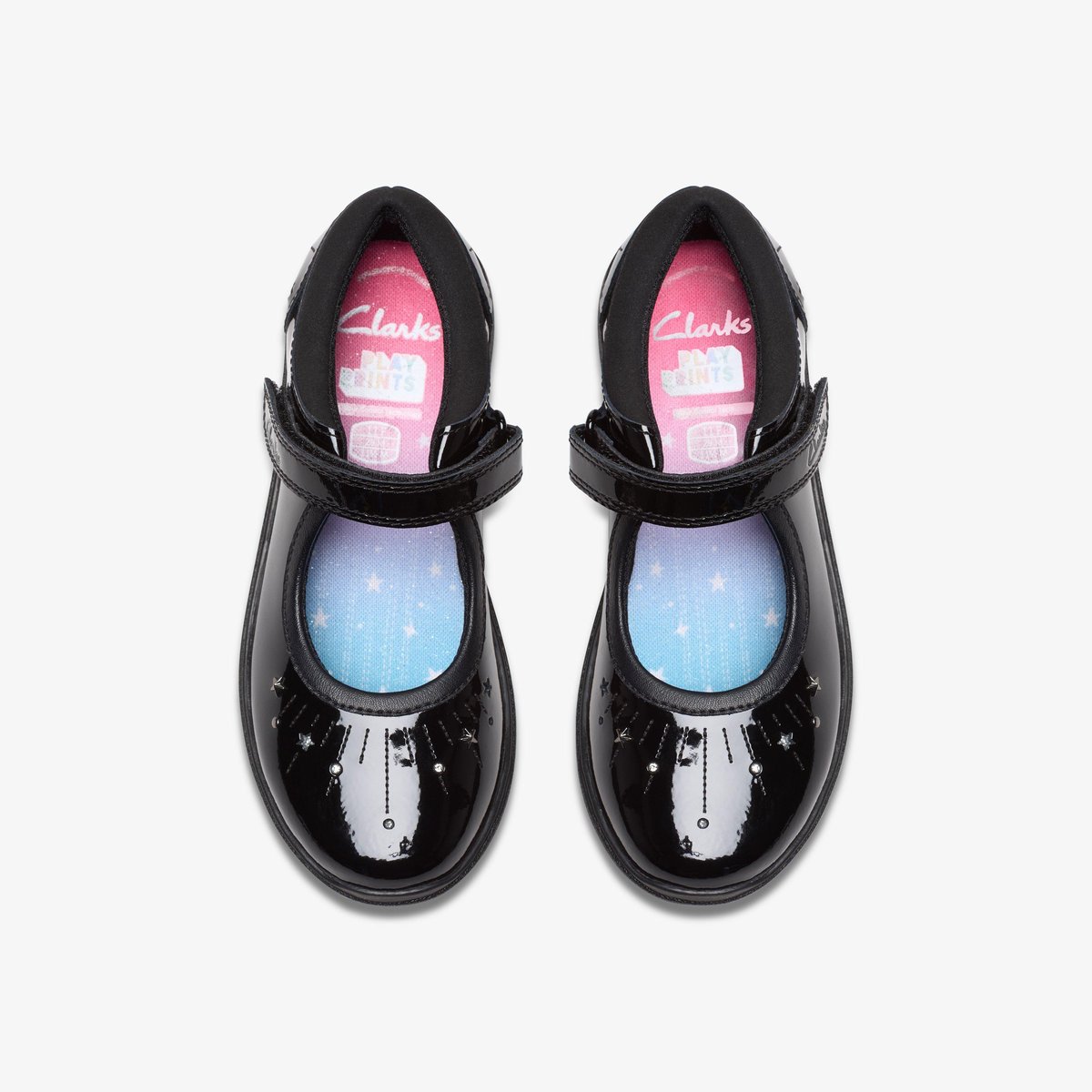 Ballerines Brevet Ajustement Étroit RELDA WISH K noir, CLARKS