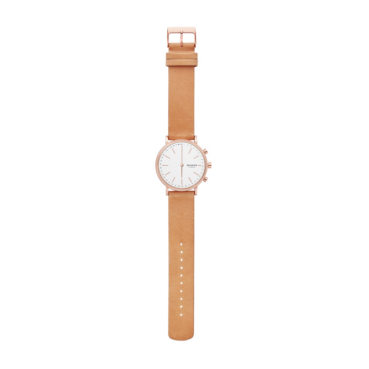 Montre connectée CONNECTED doré rose marron clair, SKAGEN