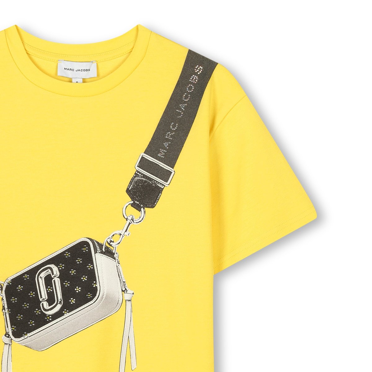 Robe droite courte en coton genet, MARC JACOBS