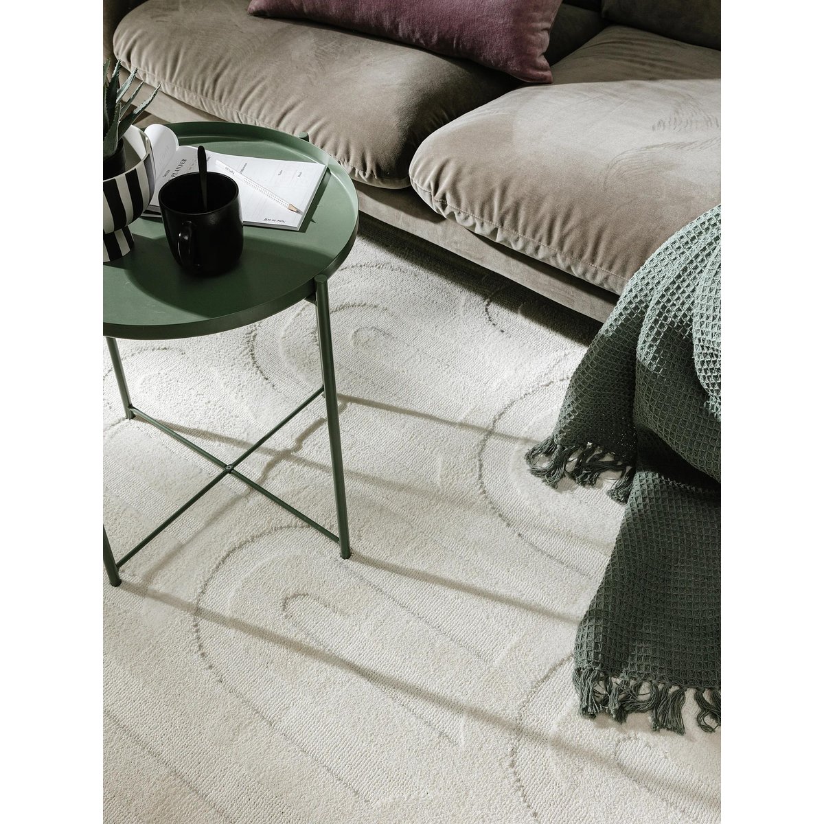 Tapis PALOMA crème, BENUTA 