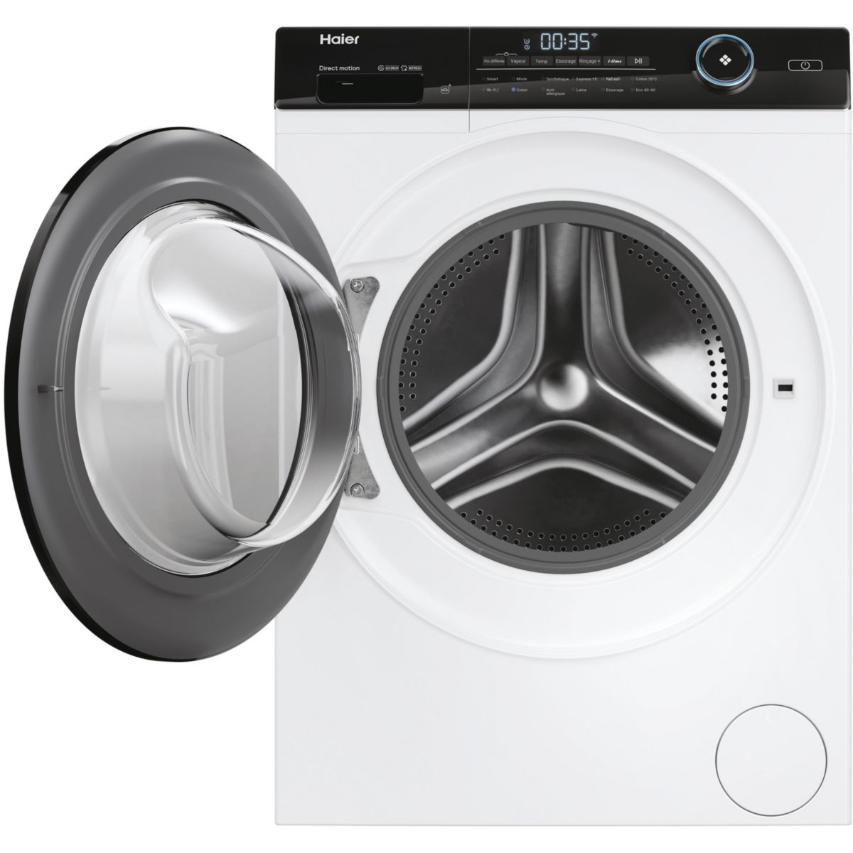 Lave linge compact HW100-B14959U1FR blanc, HAIER
