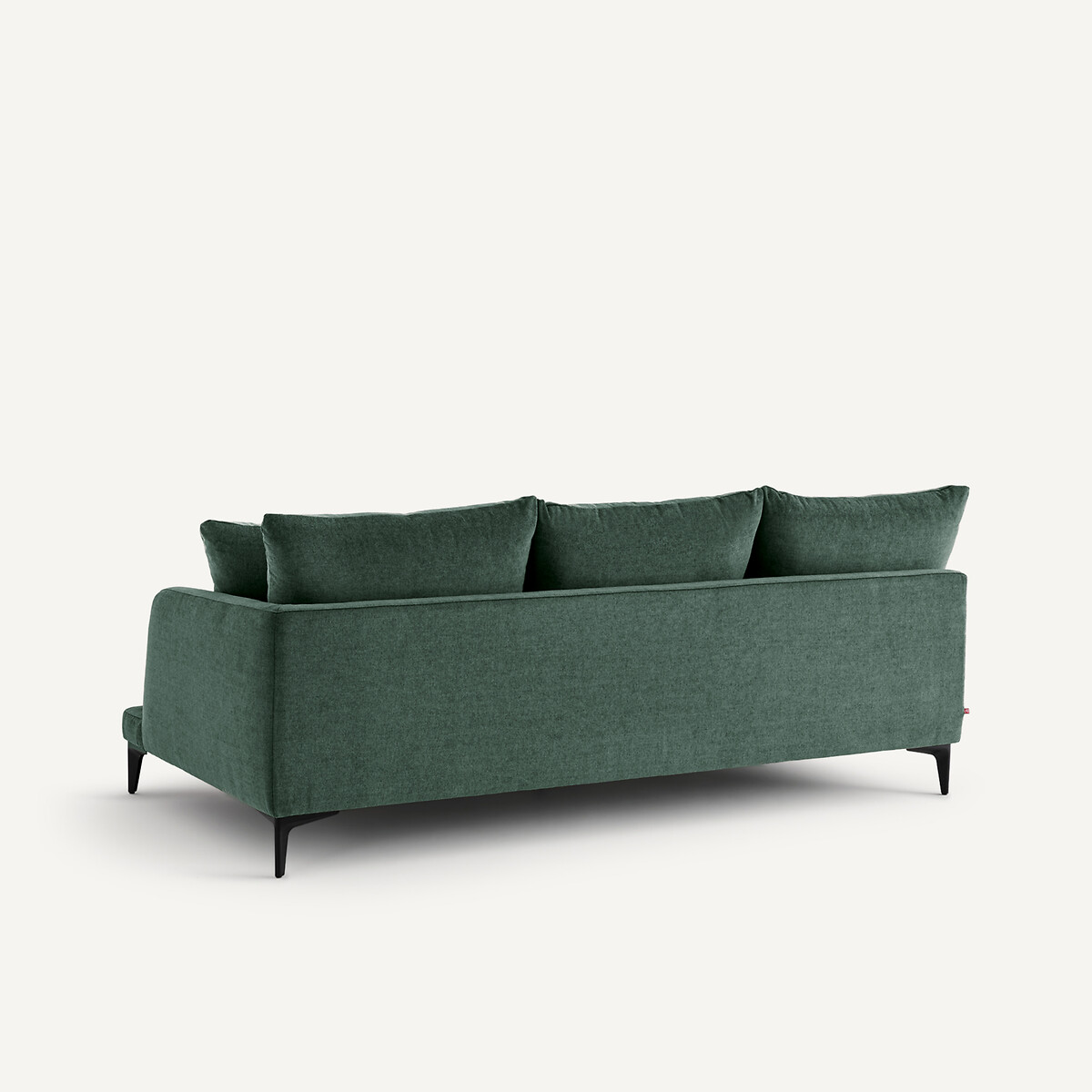 Mezzo divano 3 posti in poliestere misto, MODERNISTE, design Emmanuel Gallina verde acqua, AM.PM X EMMANUEL GALLINA