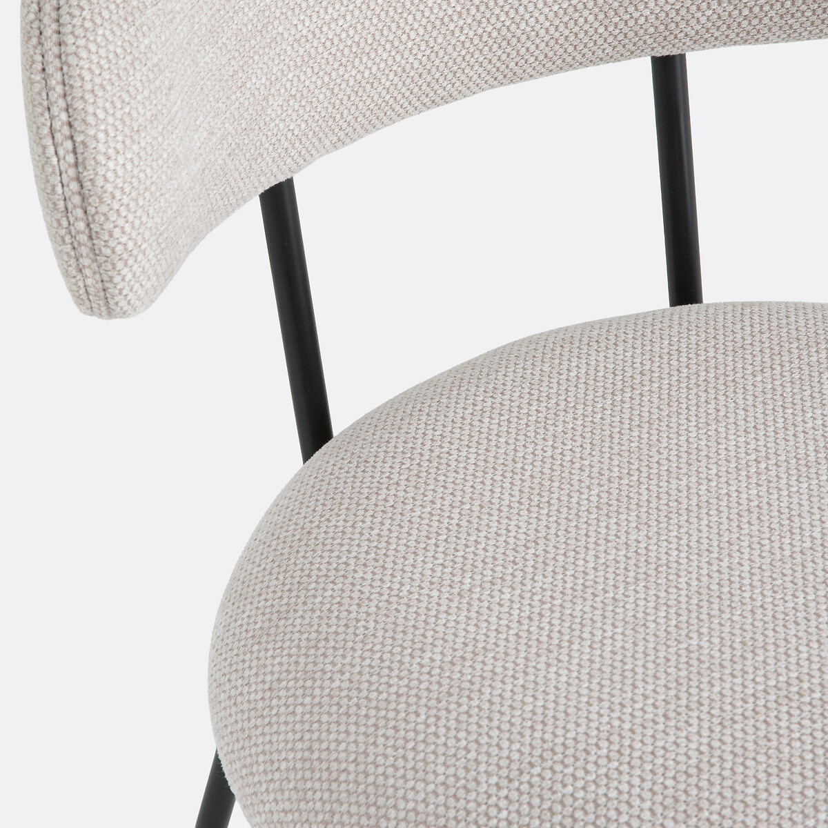 Set di 2 sedie in tessuto, Clarvia beige, LA REDOUTE INTERIEURS