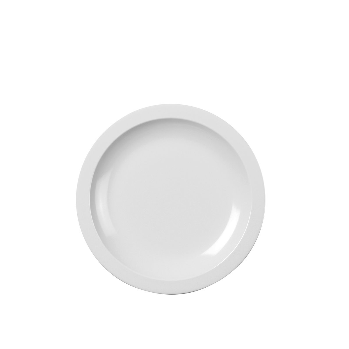 Assiette plate HAMLET blanc, ROSTI
