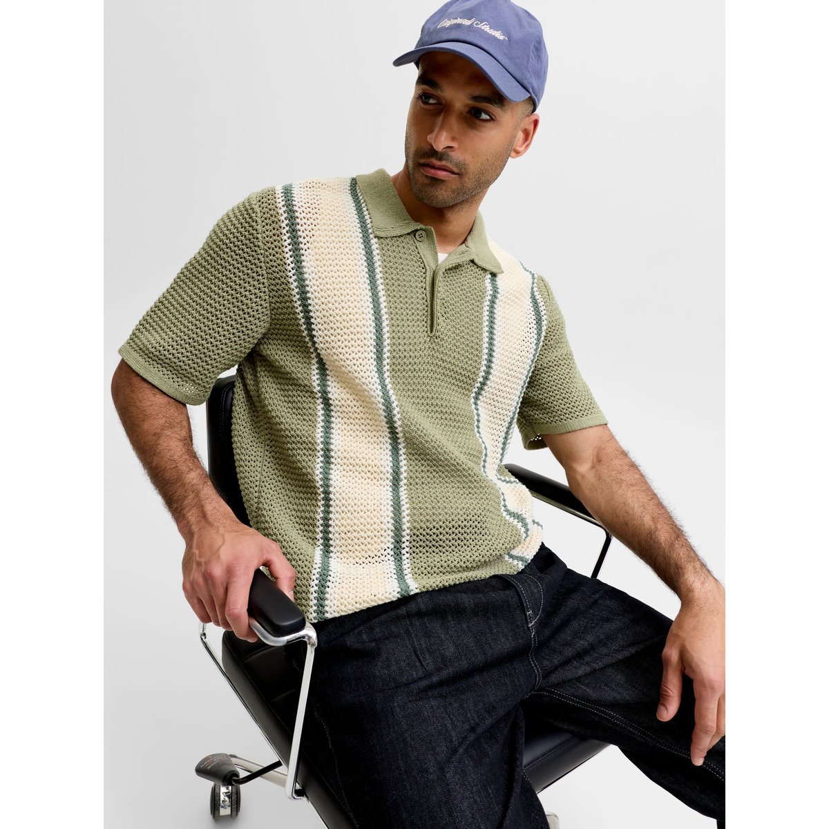 Polo Tricoté seagrass, JACK & JONES