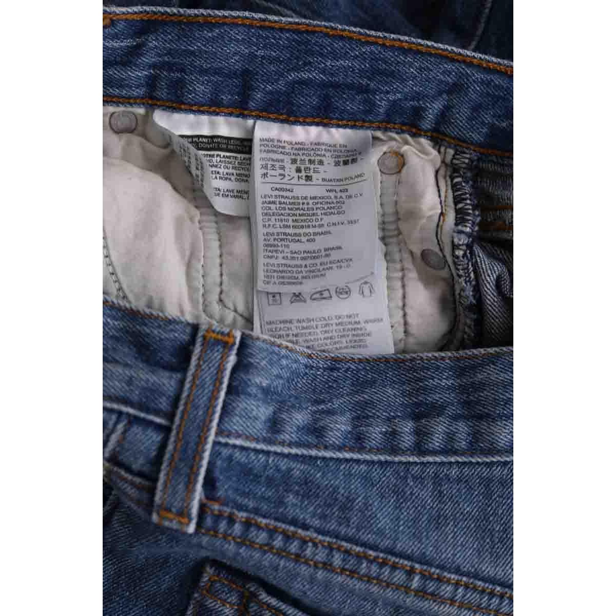 Jean droit - Très Bon État bleu, LEVI'S