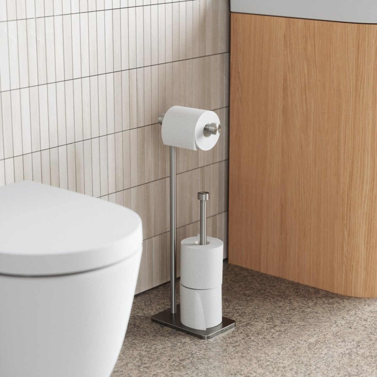 Dérouleur papier WC réserve CAPPA argent, UMBRA