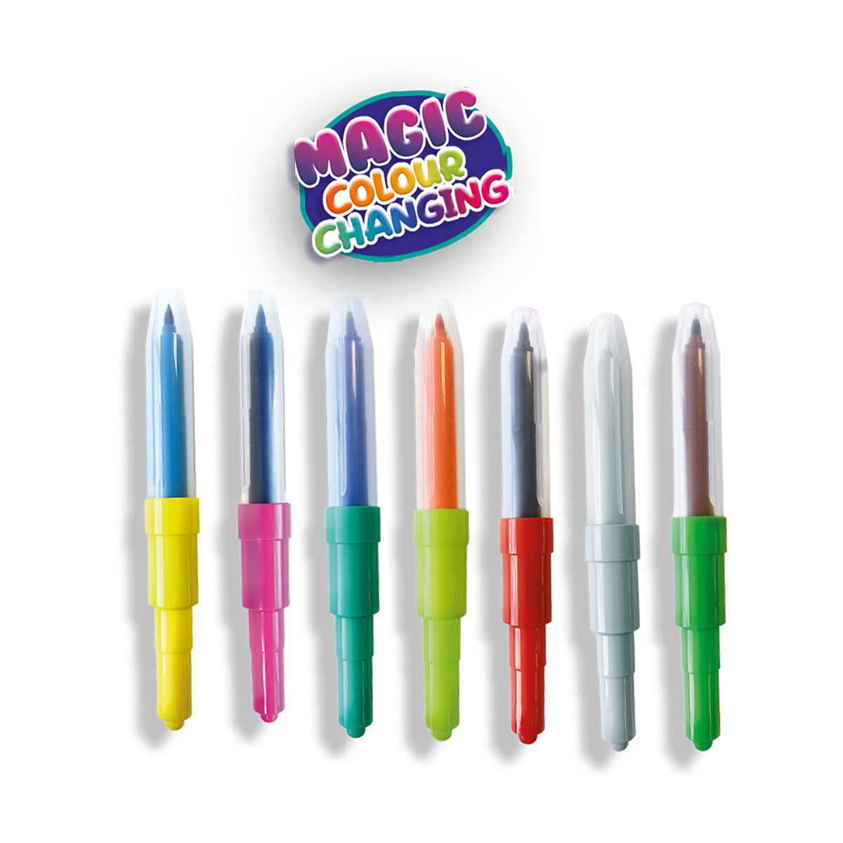 Brinquedo "Canetas de sopro - Mudança de cor mágica", SES multicolor, SES